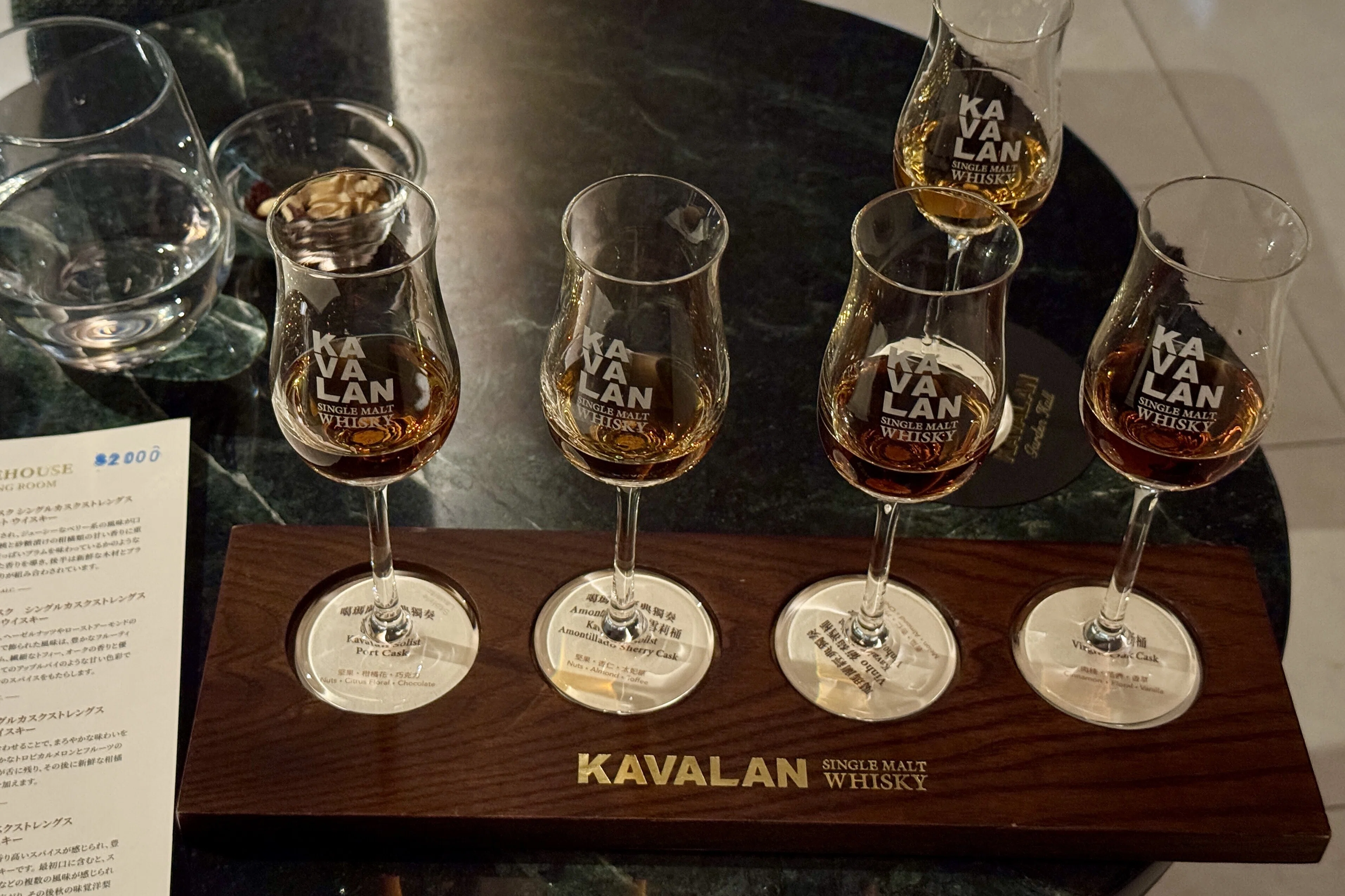 KAVALAN蒸留所限定PEATEDWHISKY300ml.