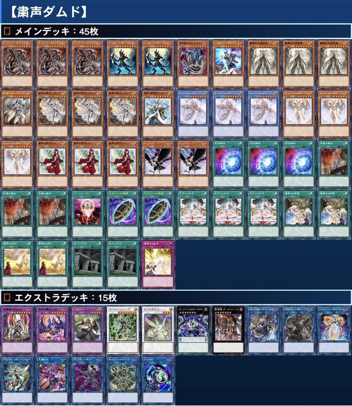 遊戯王】2025年 作成デッキ｜saumin