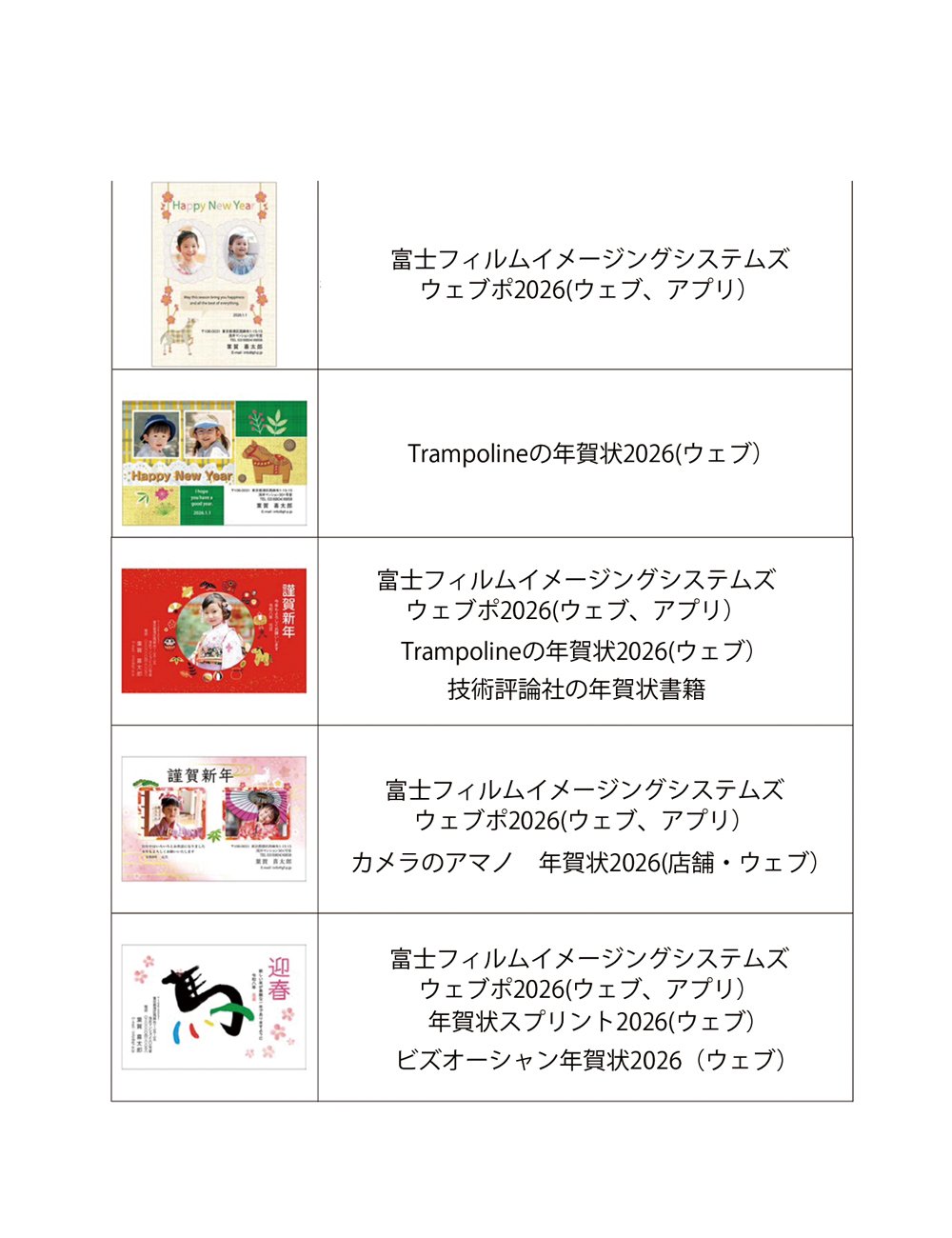 2026年の干支の丙午 年賀状テンプレ｜fumimicreative