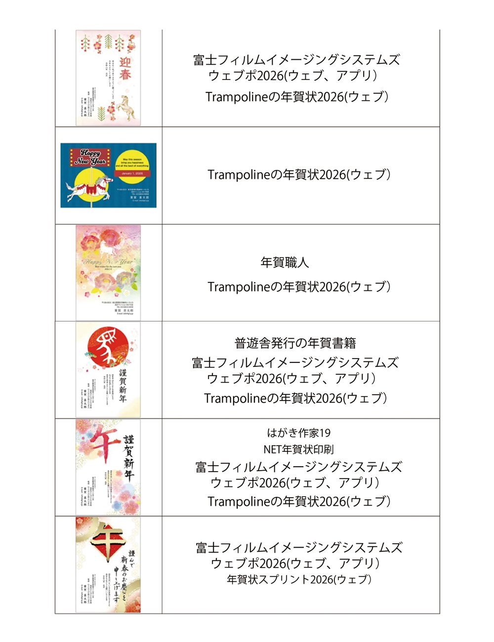 2026年の干支の丙午 年賀状テンプレ｜fumimicreative