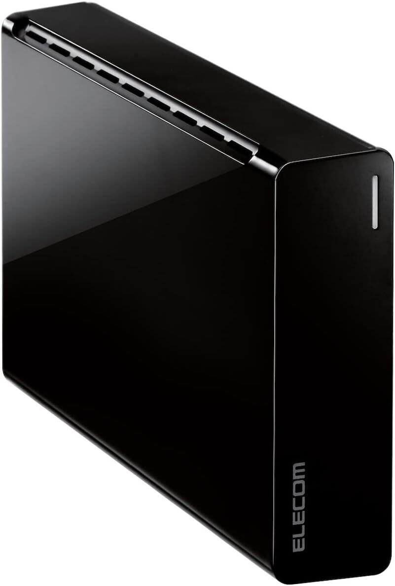 レビュー】エレコムの4TB外付けHDD（ELD-HTV040UBK）はテレビ録画の