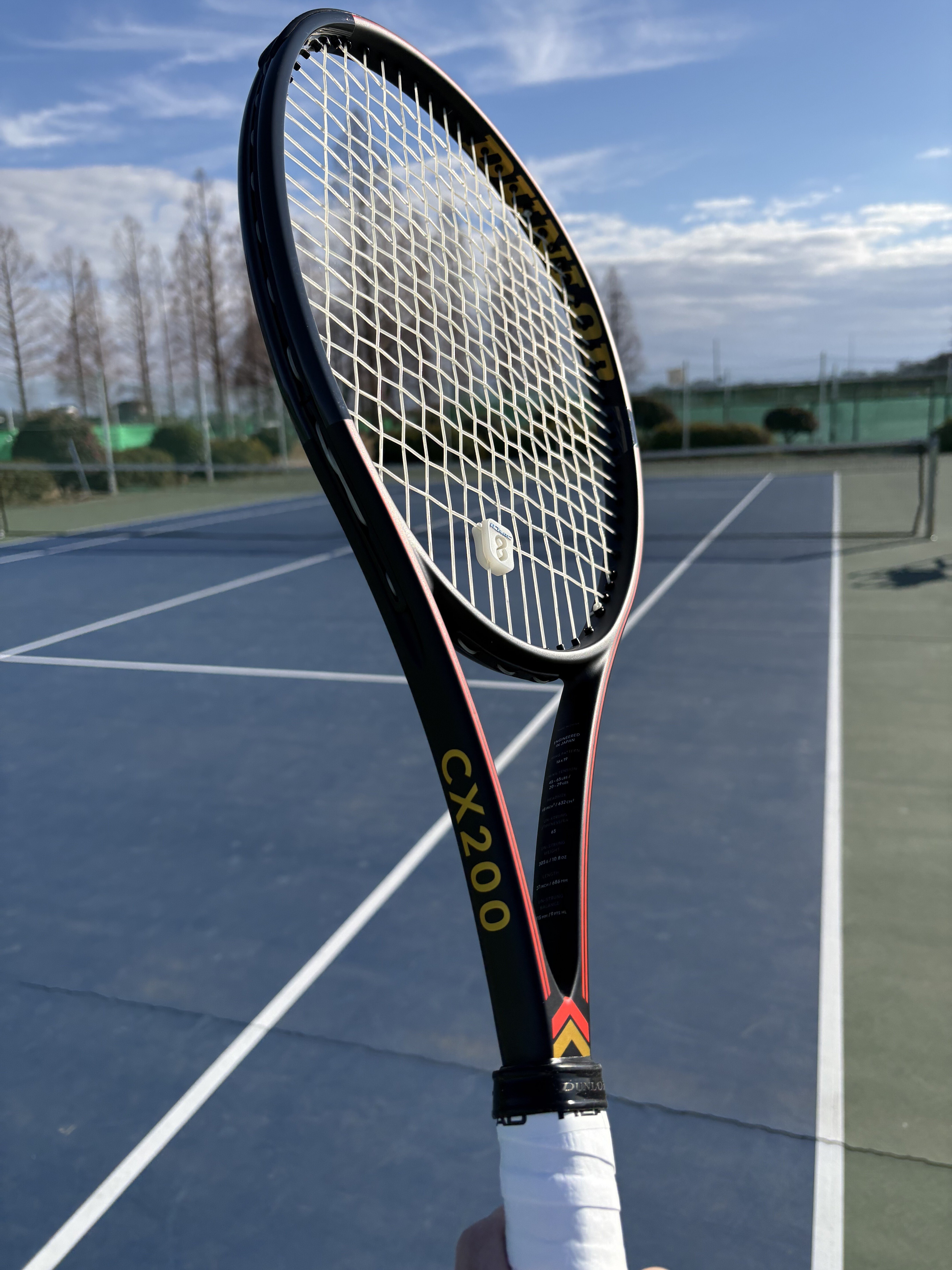 テニス】ラケットインプレ（2025年12月） ダンロップCX200とCX400
