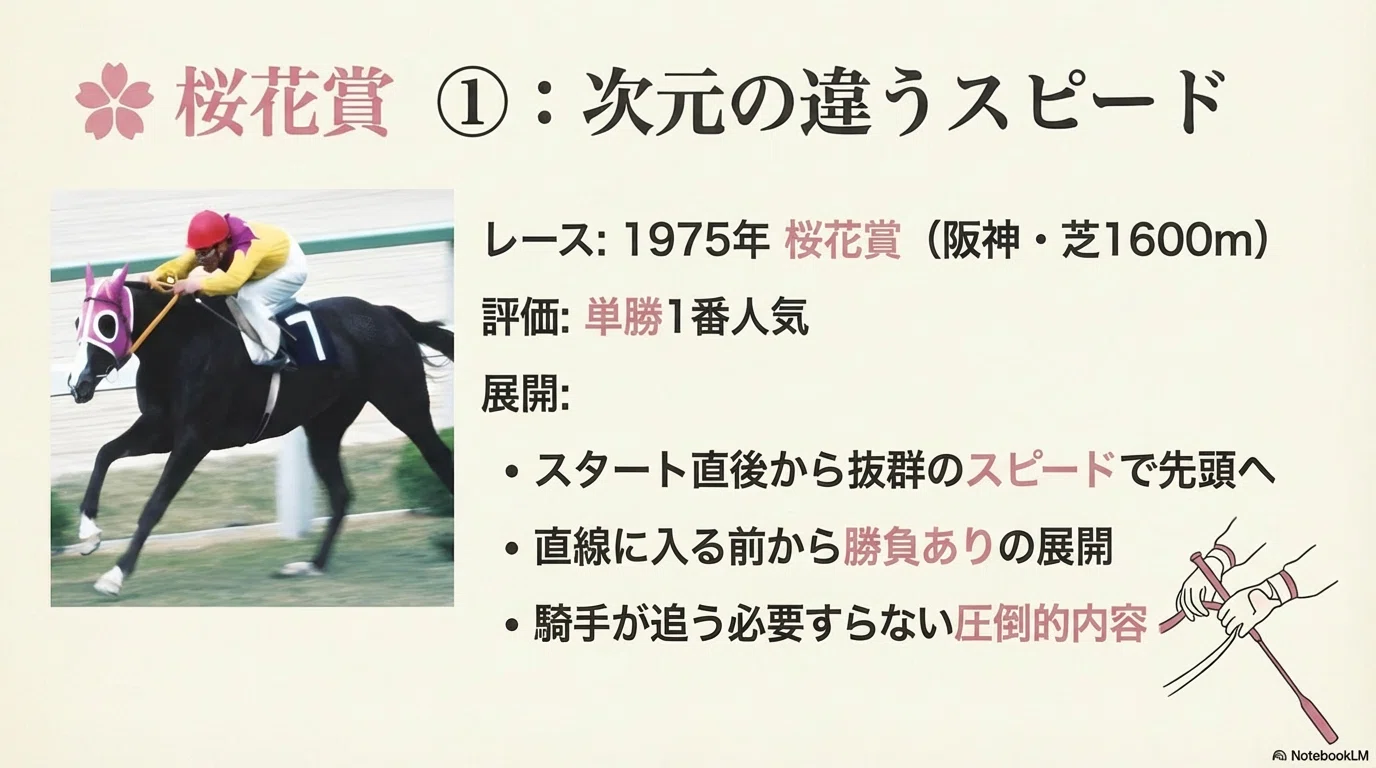 テスコガビー 日本競馬に「速さ」という概念を刻んだ名牝｜ハサミおじさん