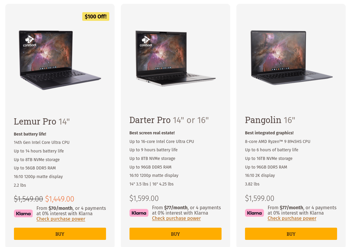 Linux機用のノートパソコンを探す話2｜Furisan