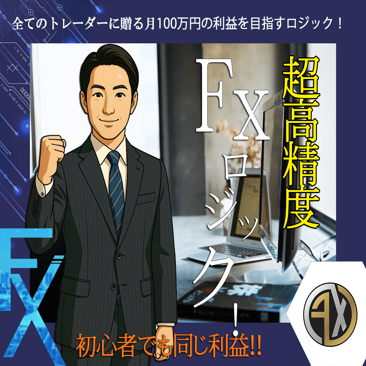 超高精度FXロジック スキャルピングで誰もが目指せる1日100pipsの”究極の投資法”｜スキャルピング