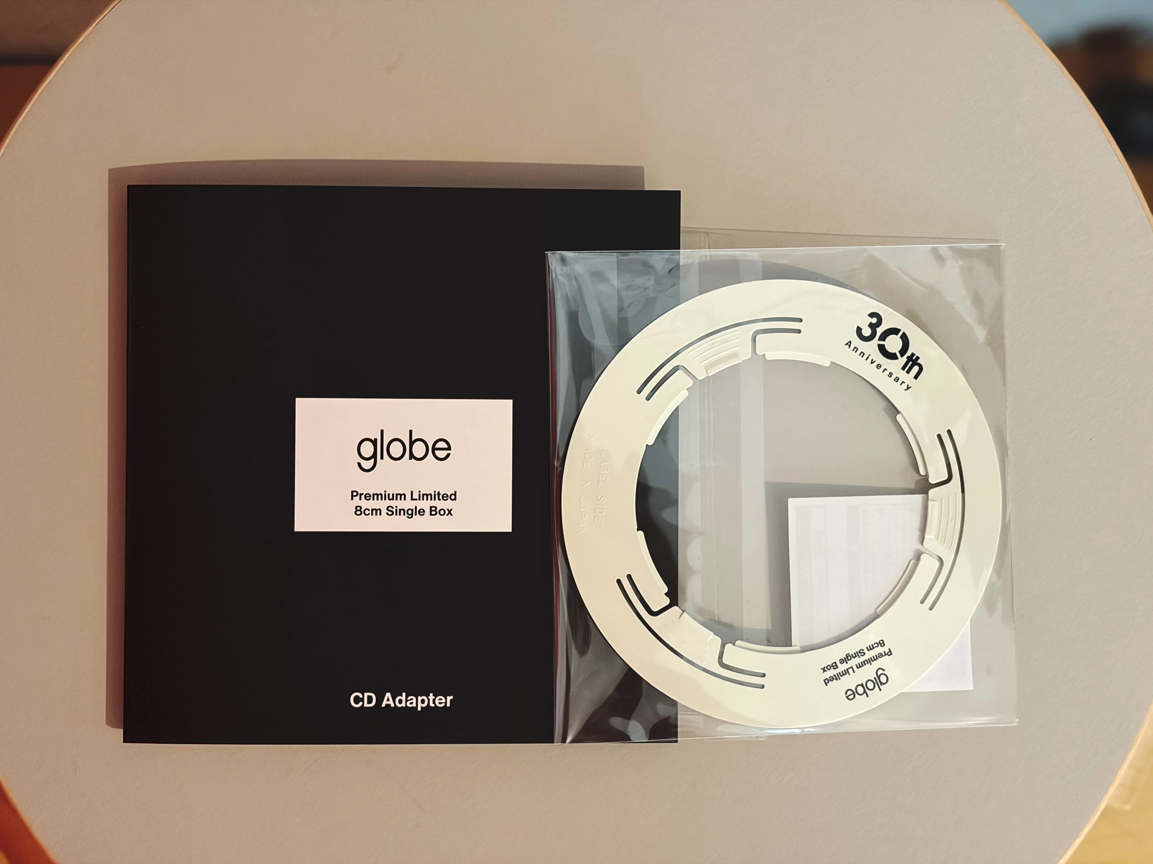 写真多めでお届け！ globe「Premium Limited 8cm Single BOX」を開封し