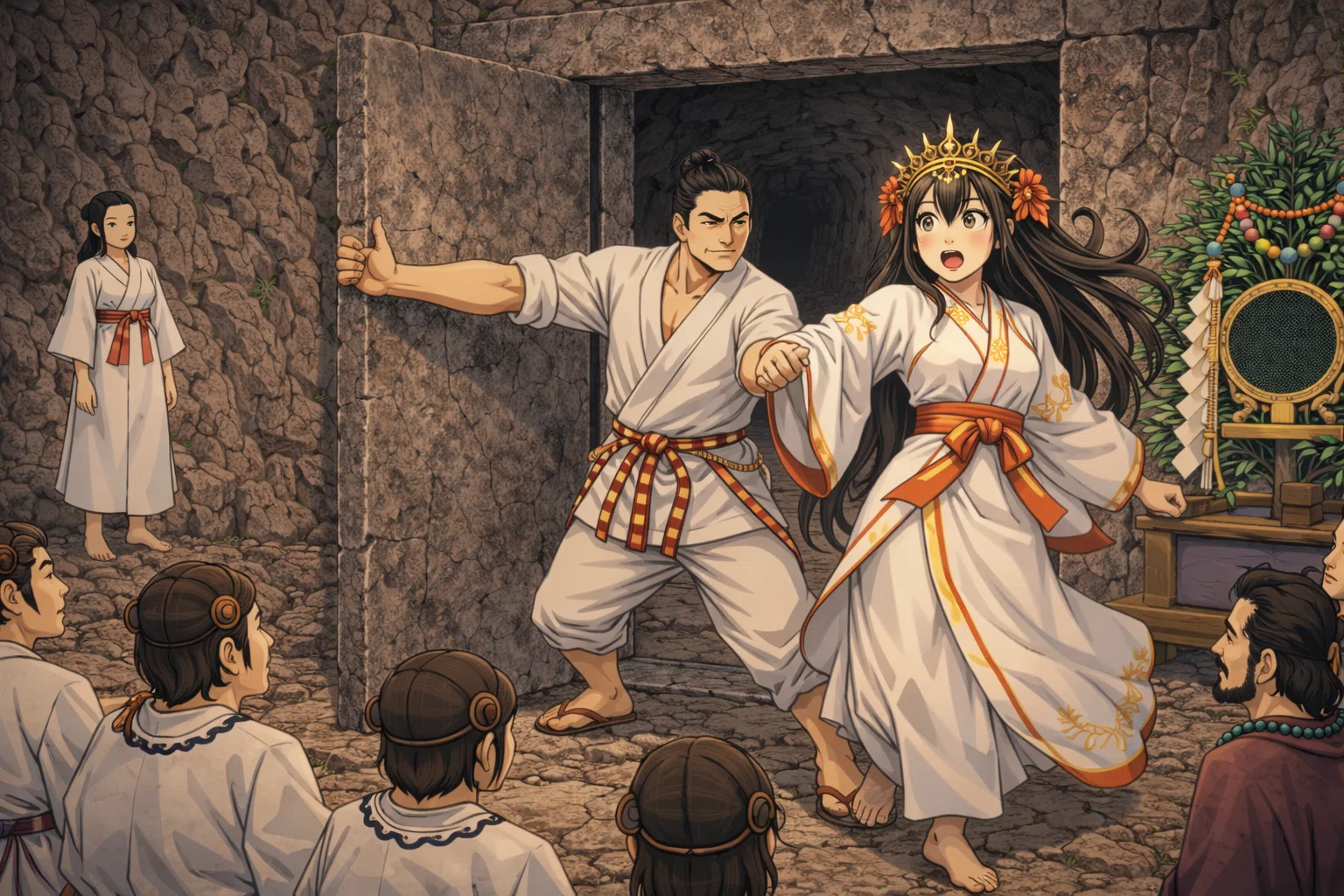 AIイラスト日本神話｜高天原編を振り返って｜ほぼ63世ヤマトタケル