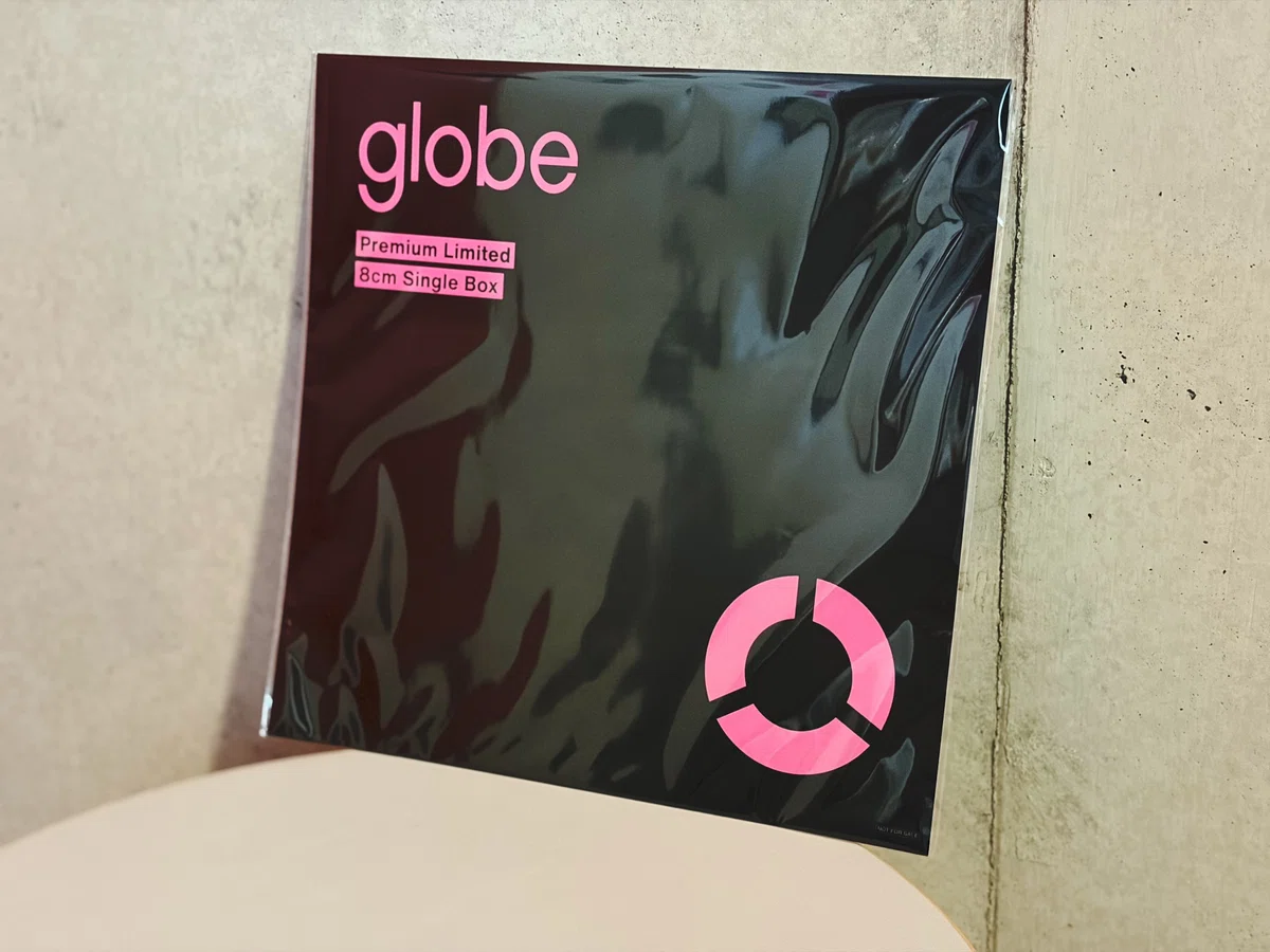 写真多めでお届け！ globe「Premium Limited 8cm Single BOX」を開封し 