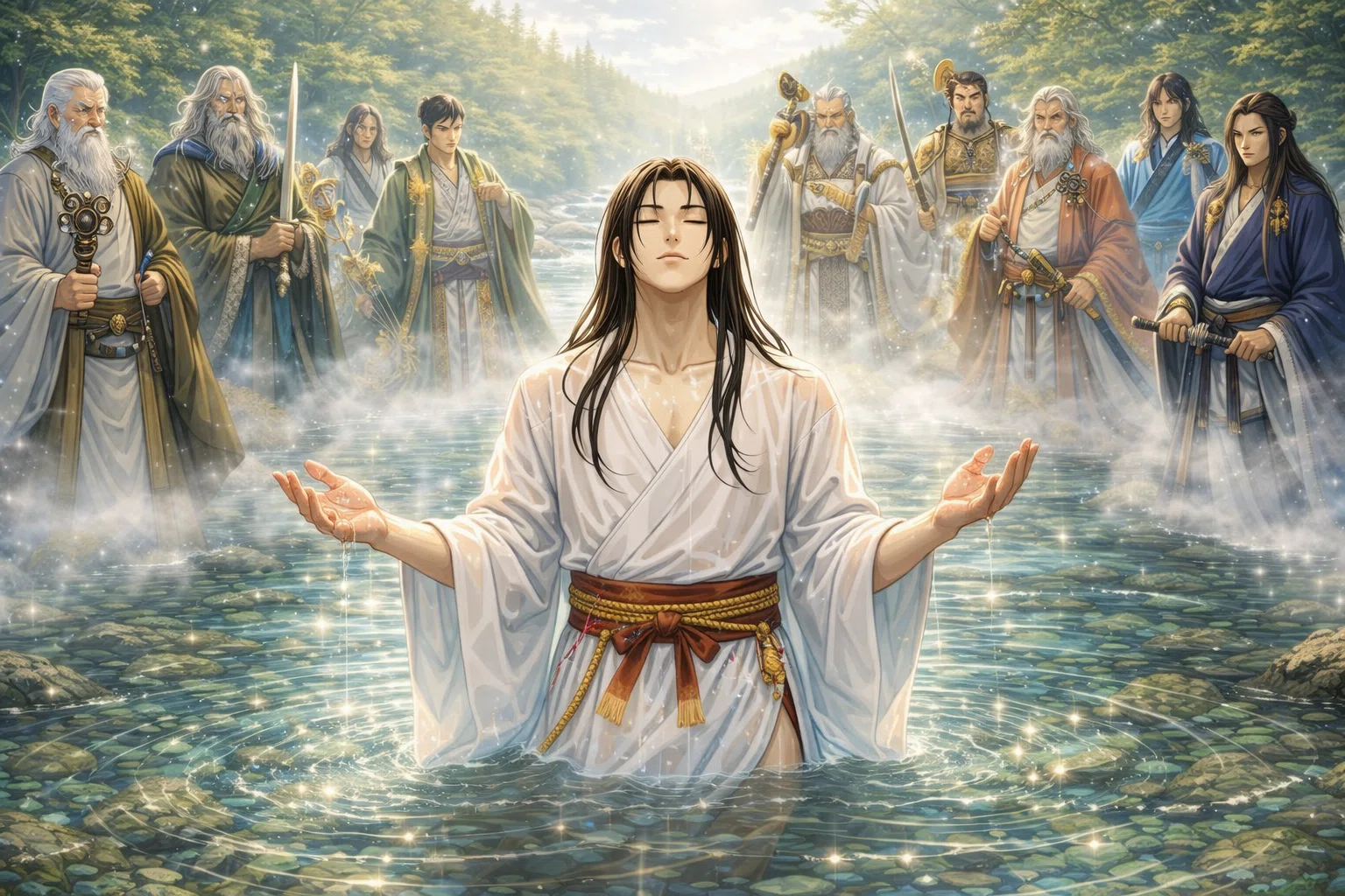 AIイラスト日本神話｜高天原編を振り返って｜ほぼ63世ヤマトタケル