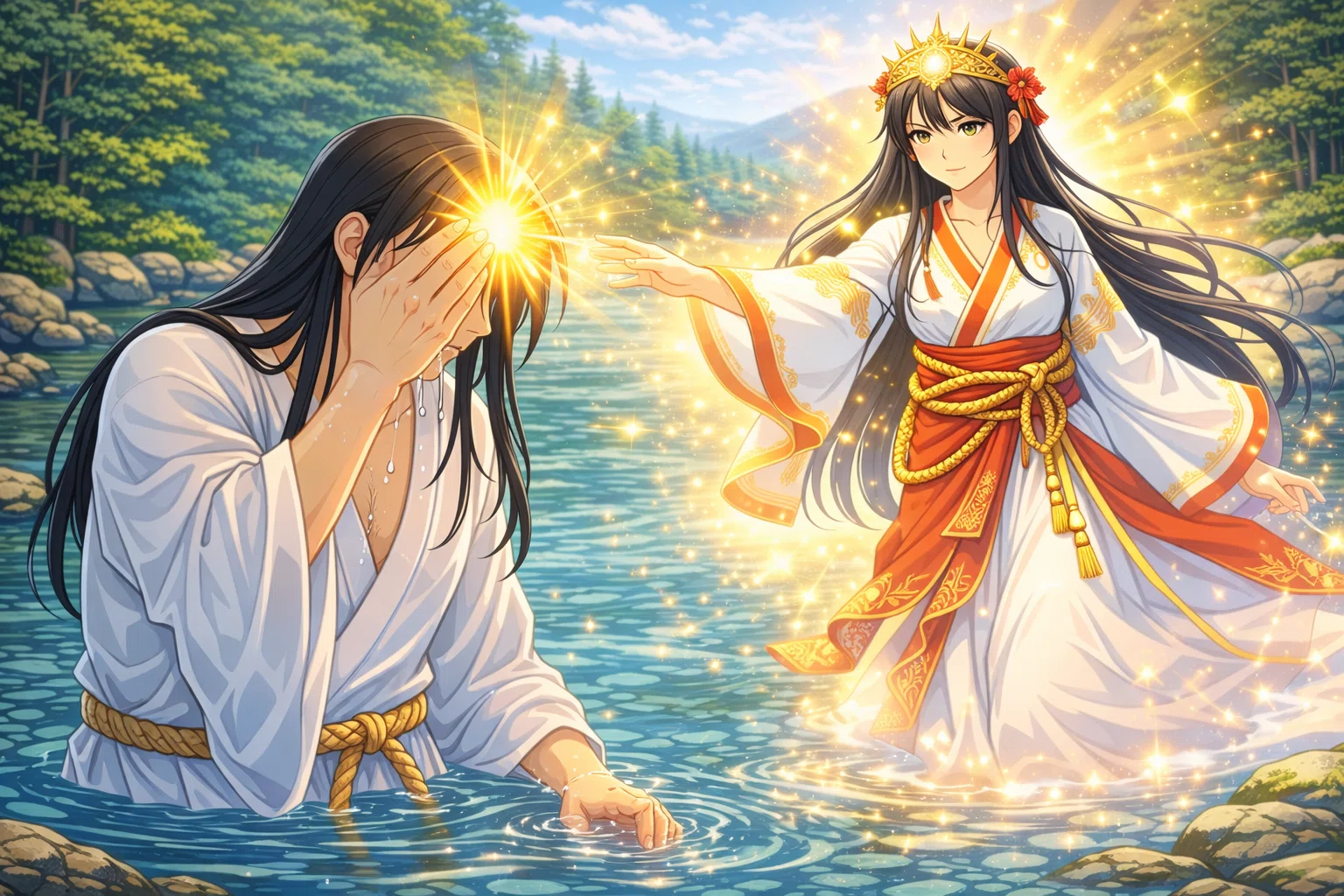 AIイラスト日本神話｜高天原編を振り返って｜ほぼ63世ヤマトタケル