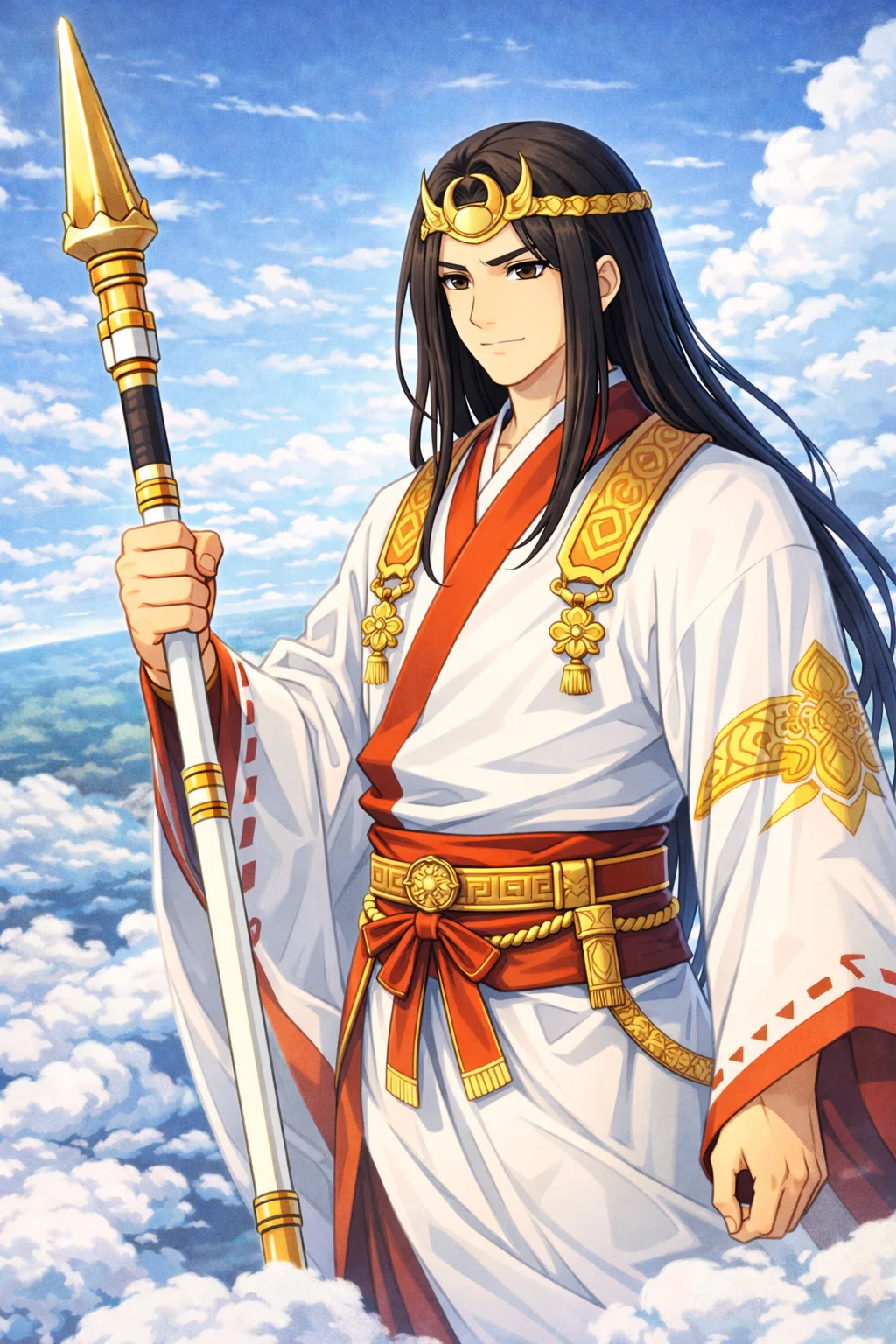 AI Illustration Japanese Mythology | Character Settings and