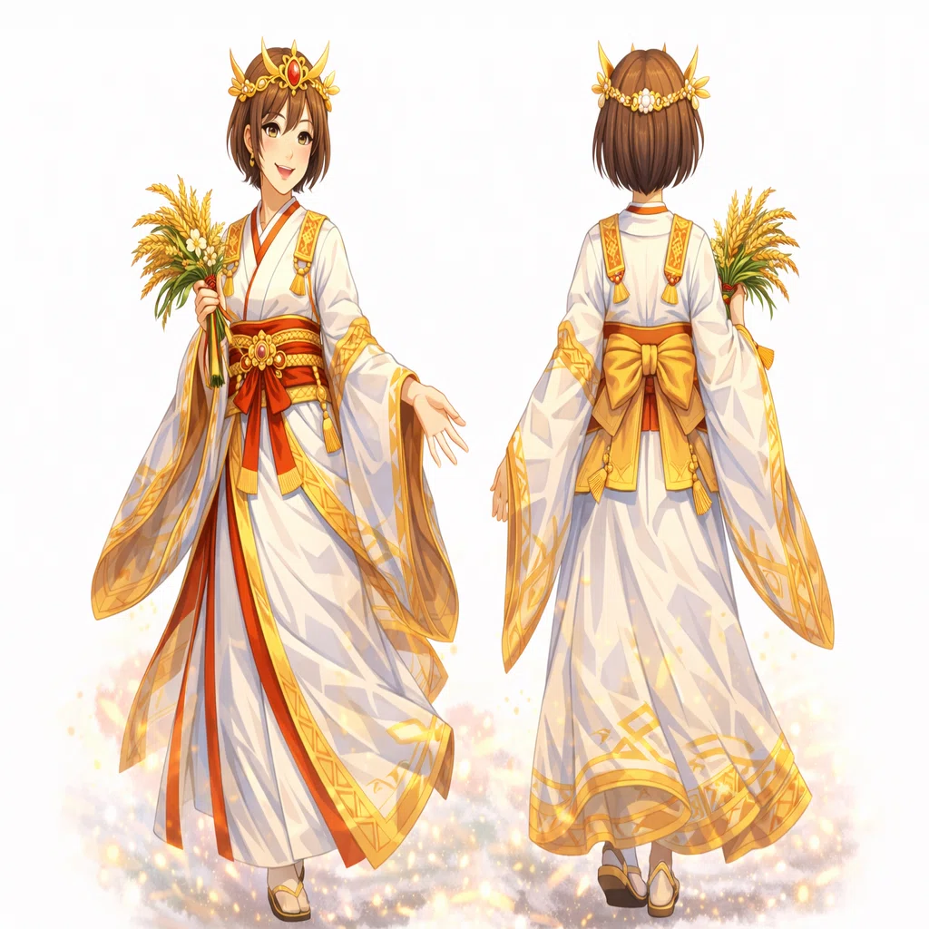 AIイラスト日本神話｜キャラクター設定集と学んだこと｜ほぼ63世ヤマト