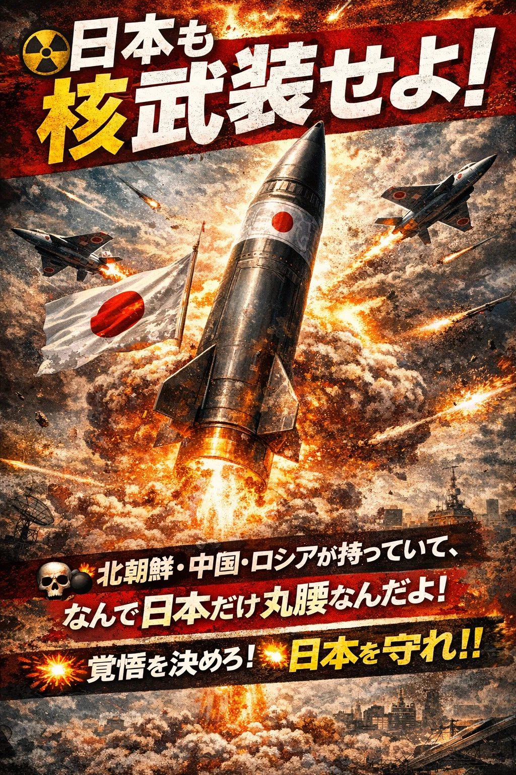 核武装を理性的に否定してみる。|シャドーコスモス