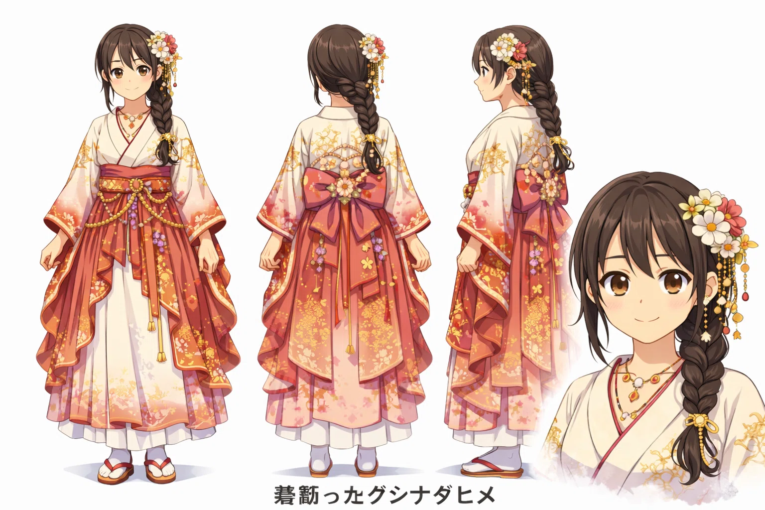 AIイラスト日本神話｜キャラクター設定集と学んだこと｜ほぼ63世ヤマト