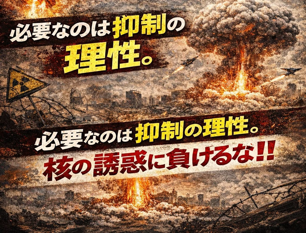 核武装を理性的に否定してみる。|シャドーコスモス
