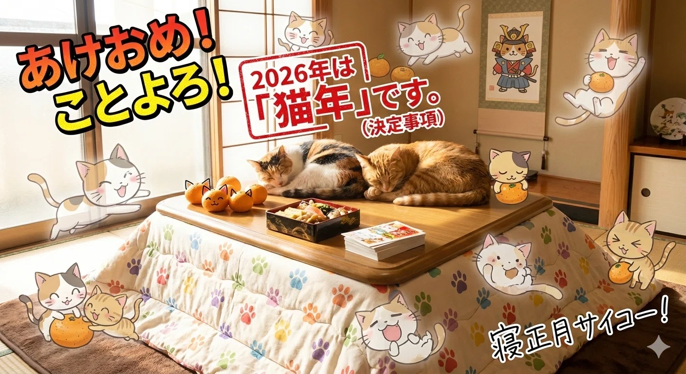 2026年午年に物申すニャン！！｜アルフレッド(ALFRED)