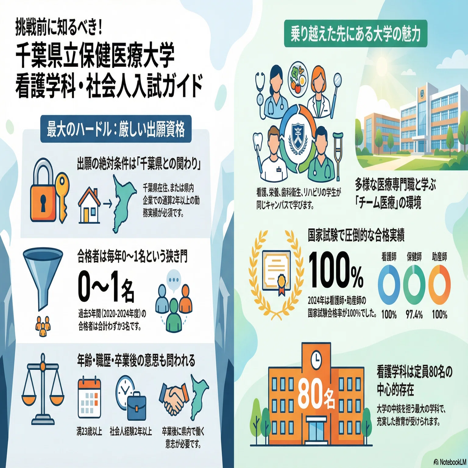 社会人入試】千葉県立保健医療大学（千葉県）看護学科入試情報まとめ