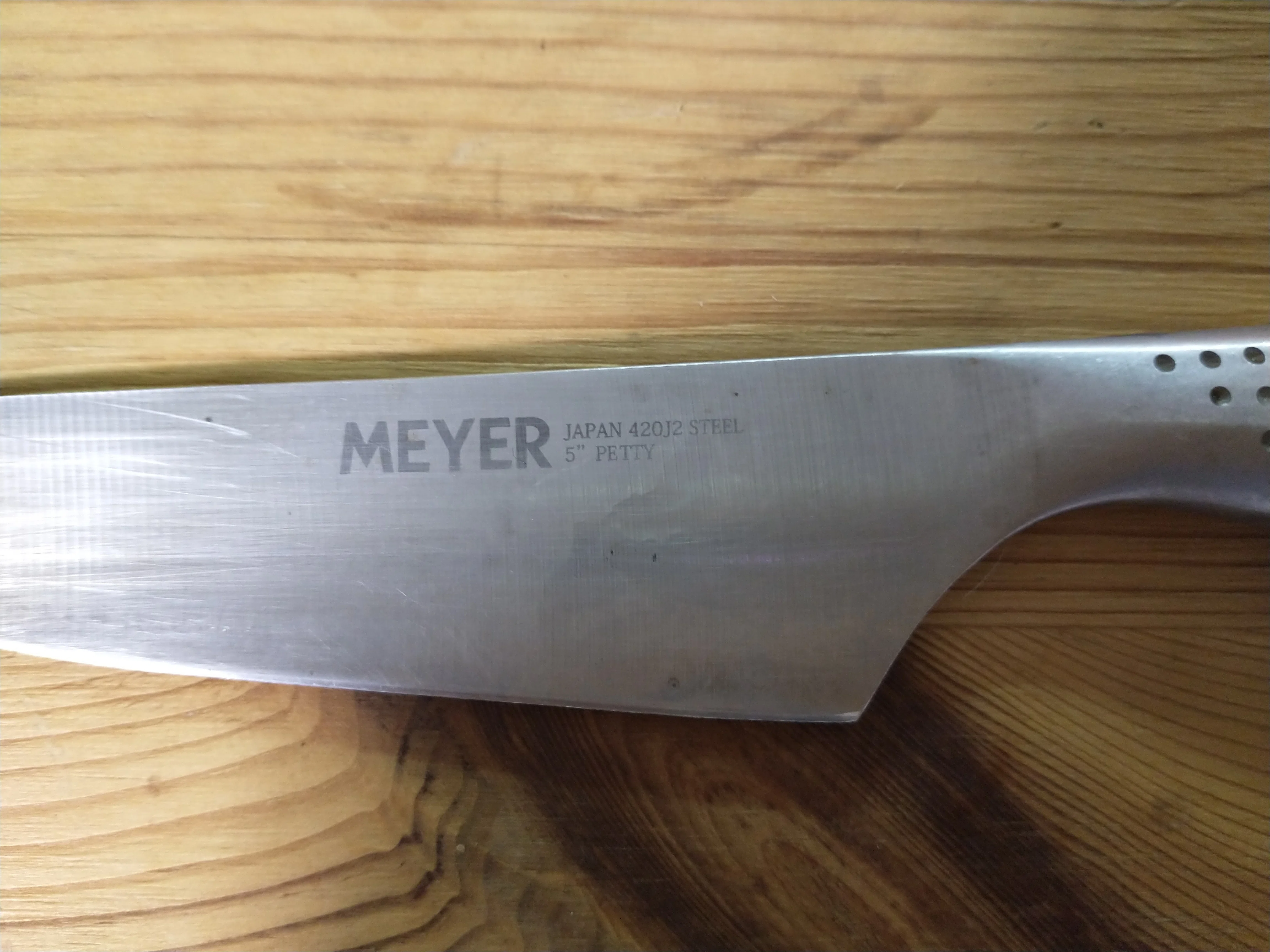 MEYER ペティナイフ(SUS420J2)を研ぐ｜はっさ