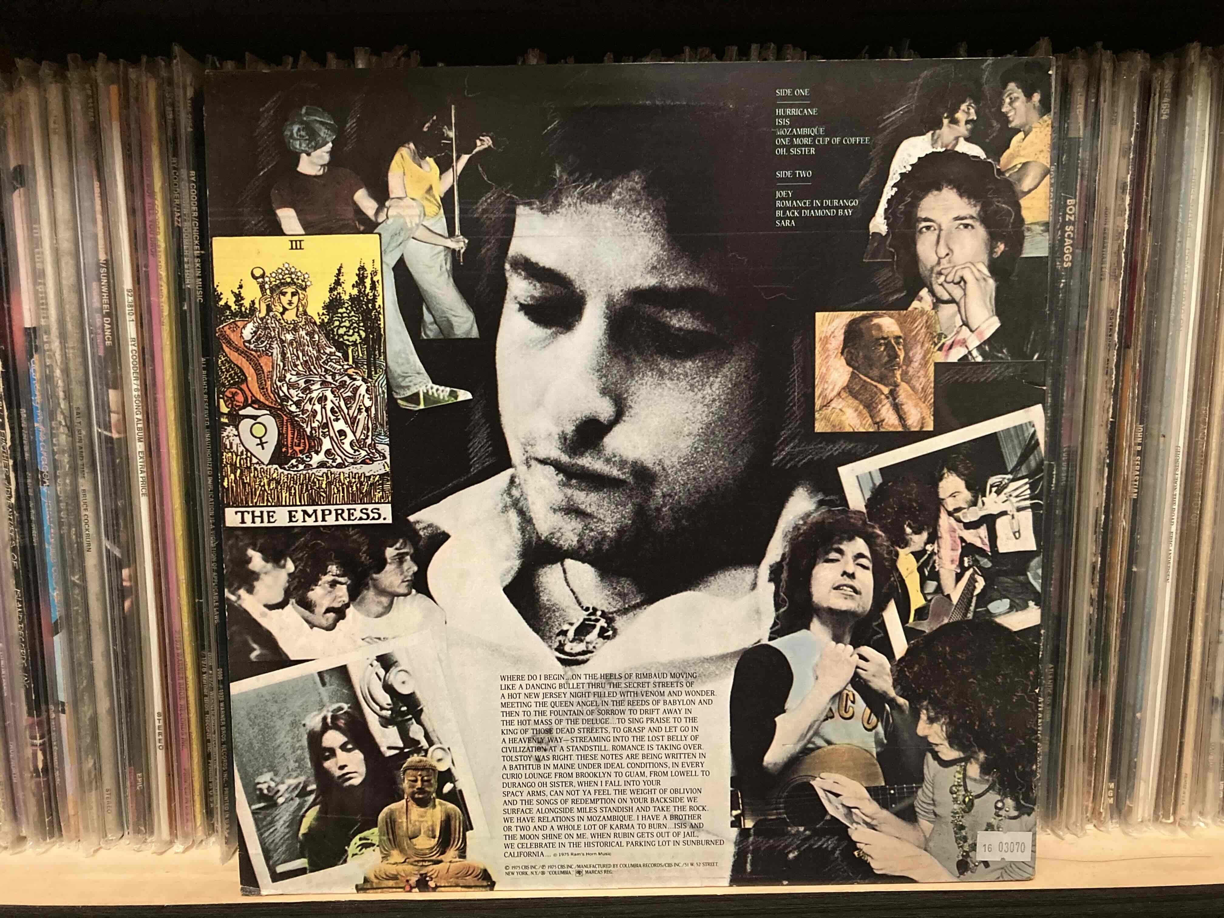 Bob Dylan [ Desire ] Columbia JC-33893｜naruru's Record