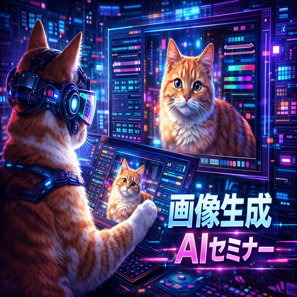 画像生成AIセミナーを比較｜ChatGPT起点とツール特化の違いを実体験で