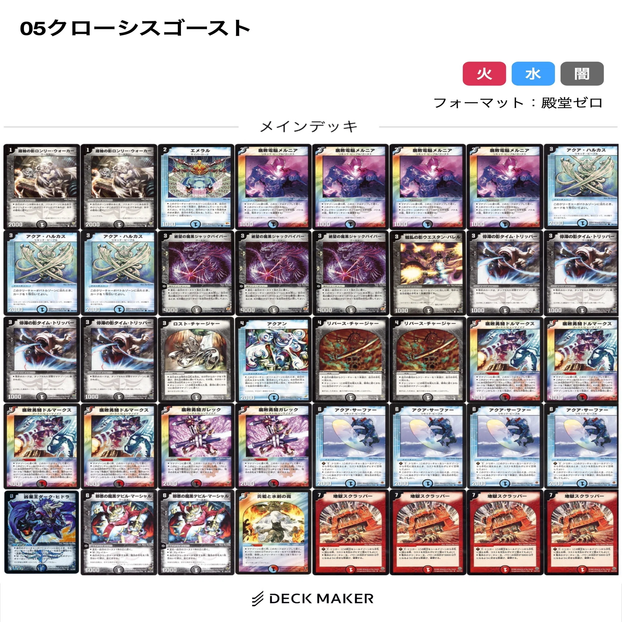 俺的”デュエマクラシック05“ファンデッキ”集！〜闇編〜｜スガサワスイッチ
