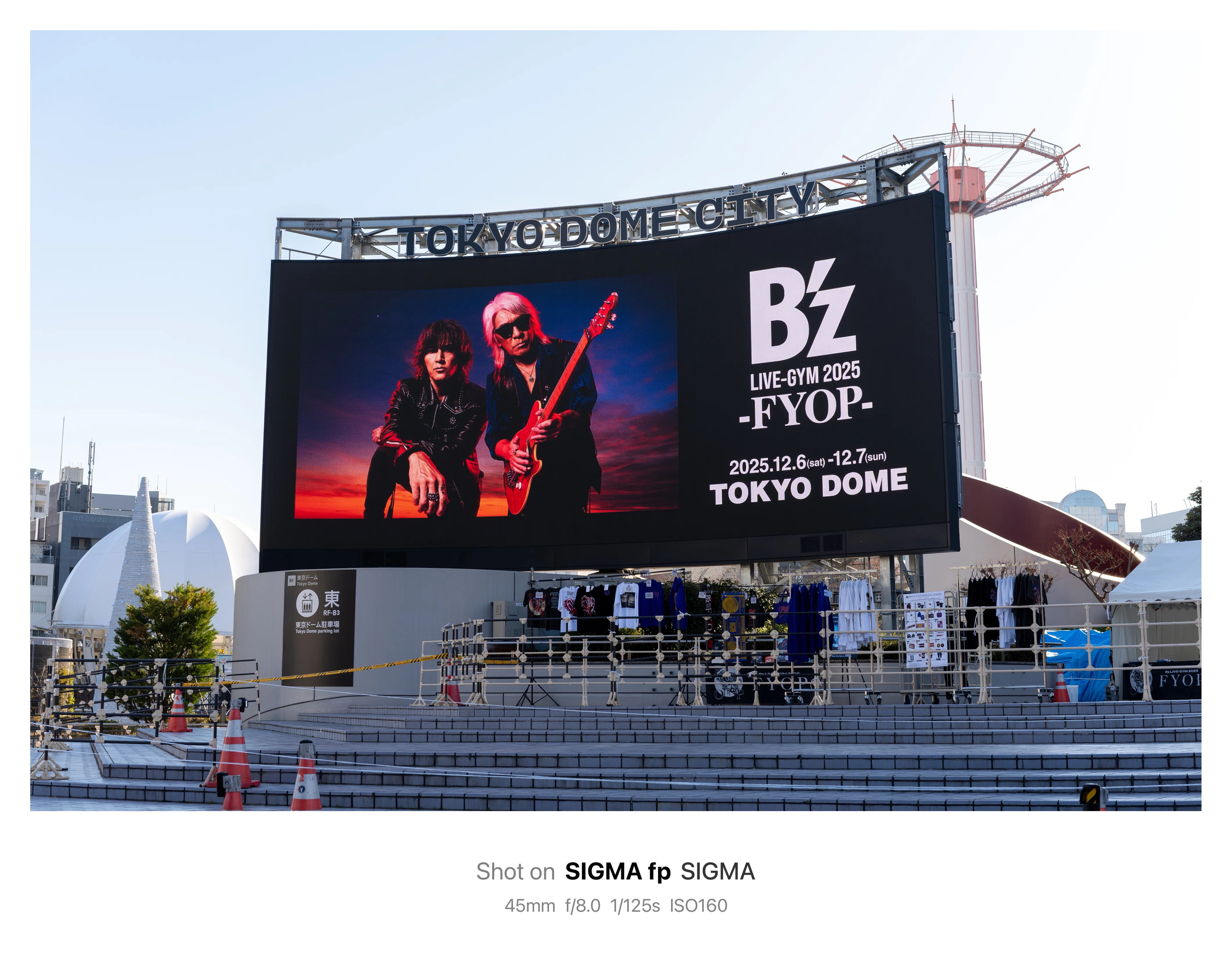 B'z LIVE GYM 2025 FYOP@東京ドーム｜FJ