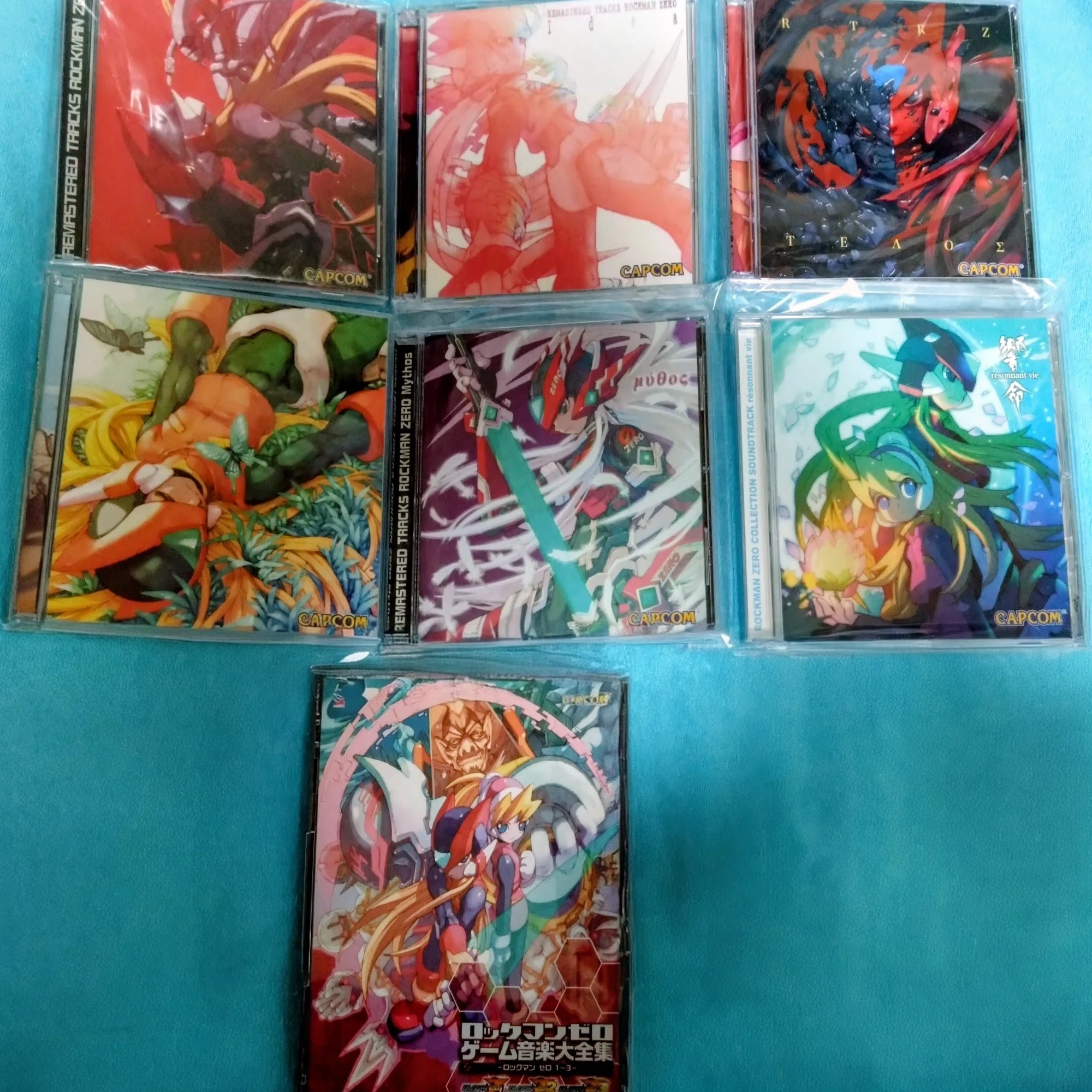 新品未開封 ロックマンゼロ 音楽大全集 ロックマンゼロ ゲーム音楽大 