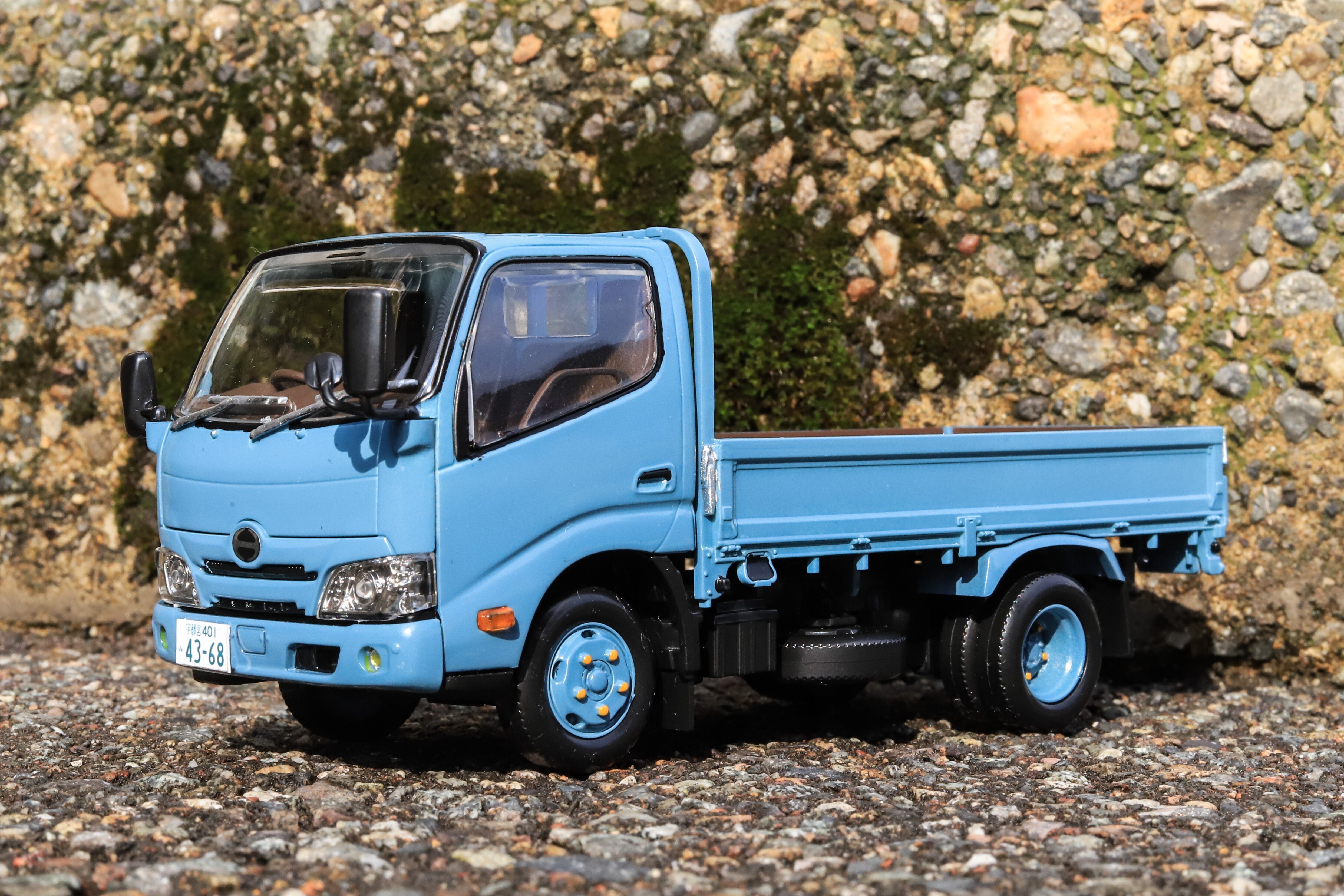 プラモ】気軽に楽しめるトラックのプラモ｜アオシマ 楽プラ 日野