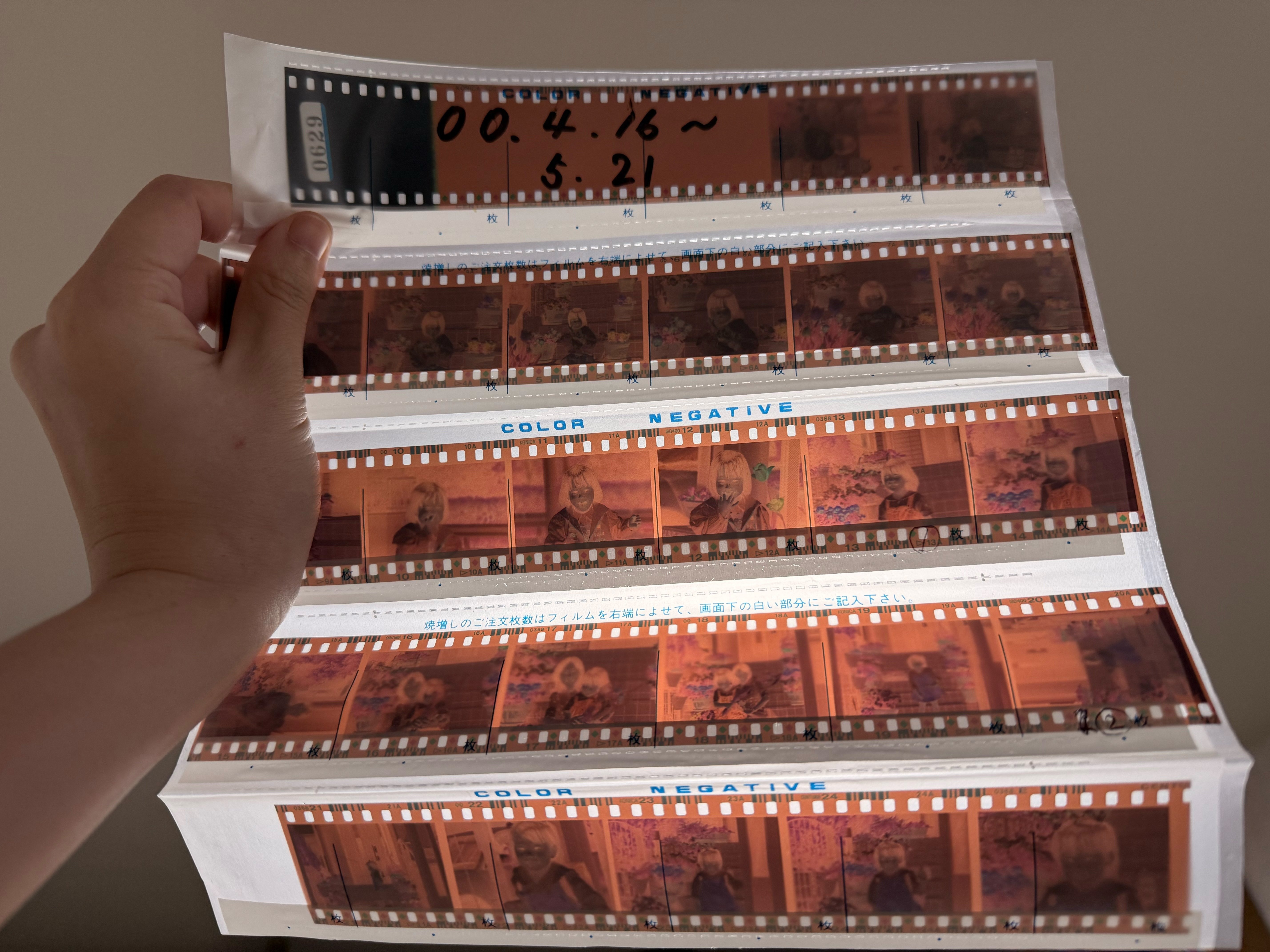 25年以上前の古ネガをスキャン・データ化してみた話＠スタッフなかご