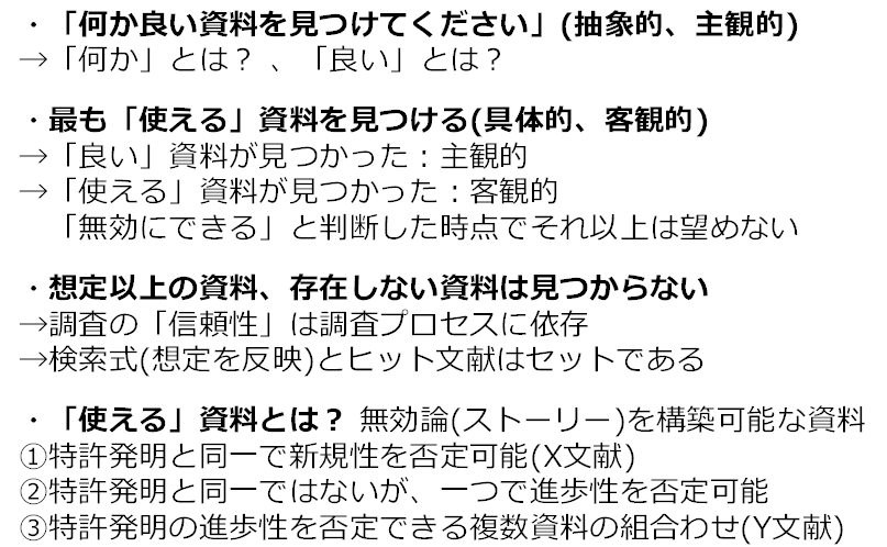 侵害予防調査と無効資料調査のノウハウ～特許調査のセオリー～＃全文