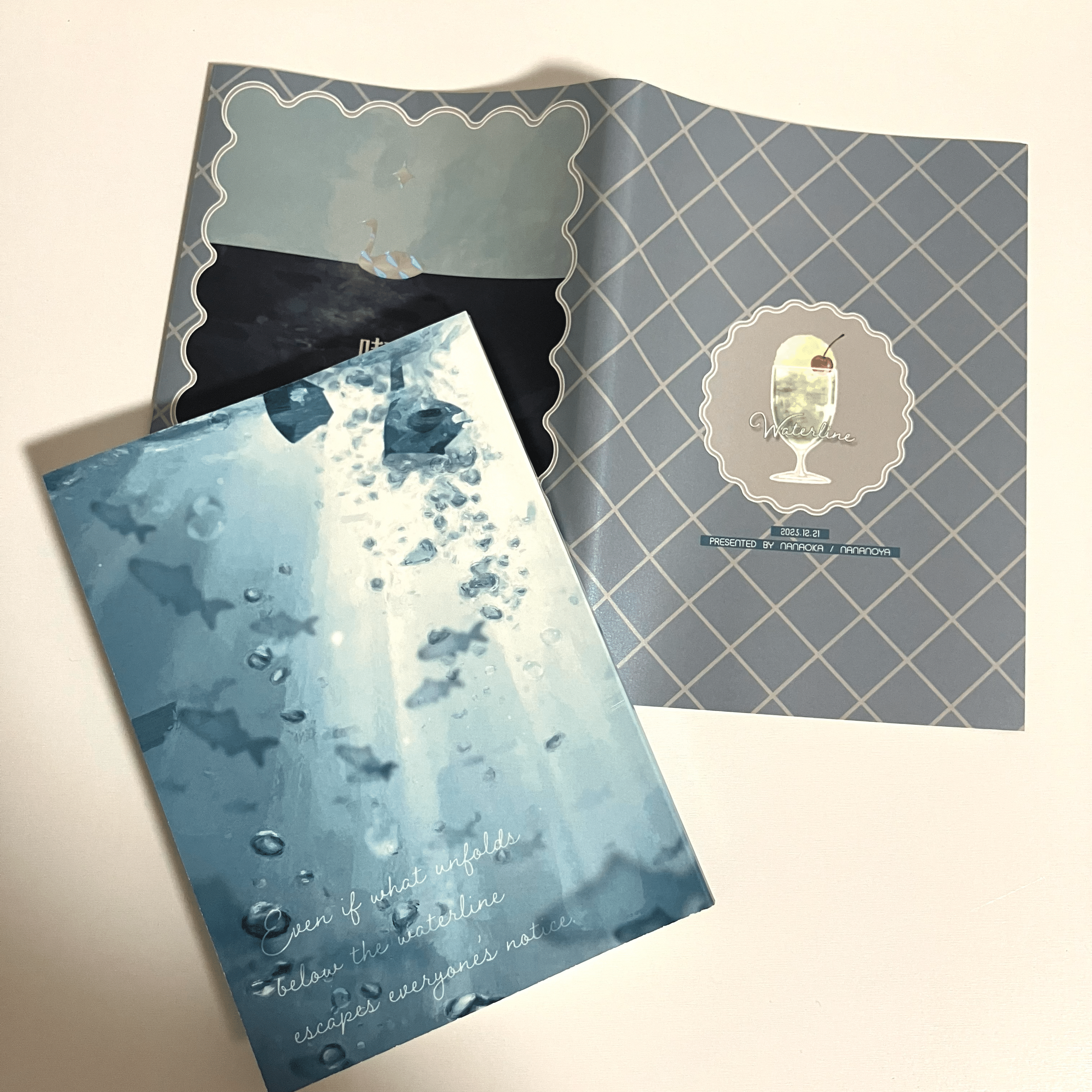 小説同人誌装丁まとめ(2025)｜七岡