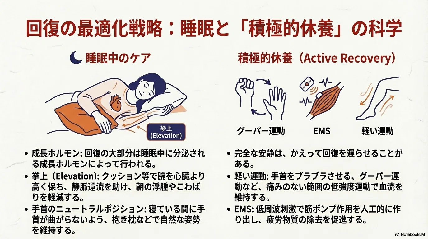 餅つき後の『筋肉痛を最短で治す方法』をDeepResearchしてみた