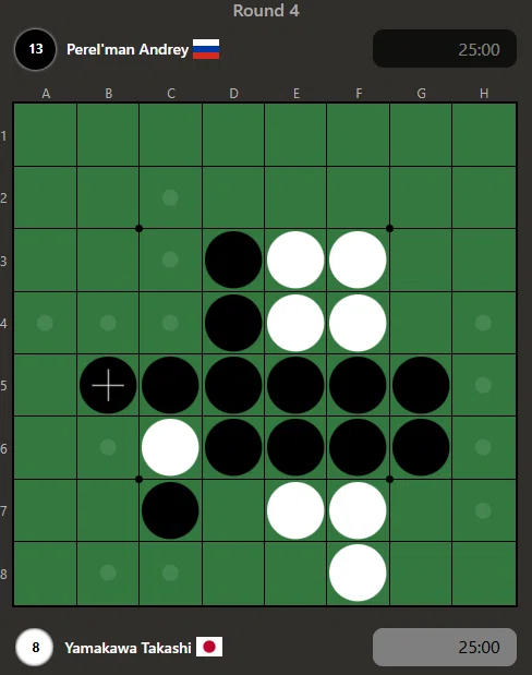 2025年オセロ世界選手権参戦記④（予選4-5回戦）｜りばー