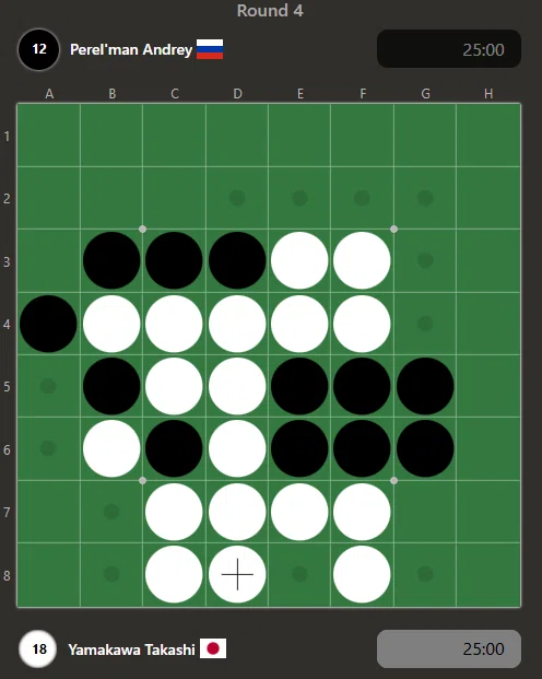 2025年オセロ世界選手権参戦記④（予選4-5回戦）｜りばー