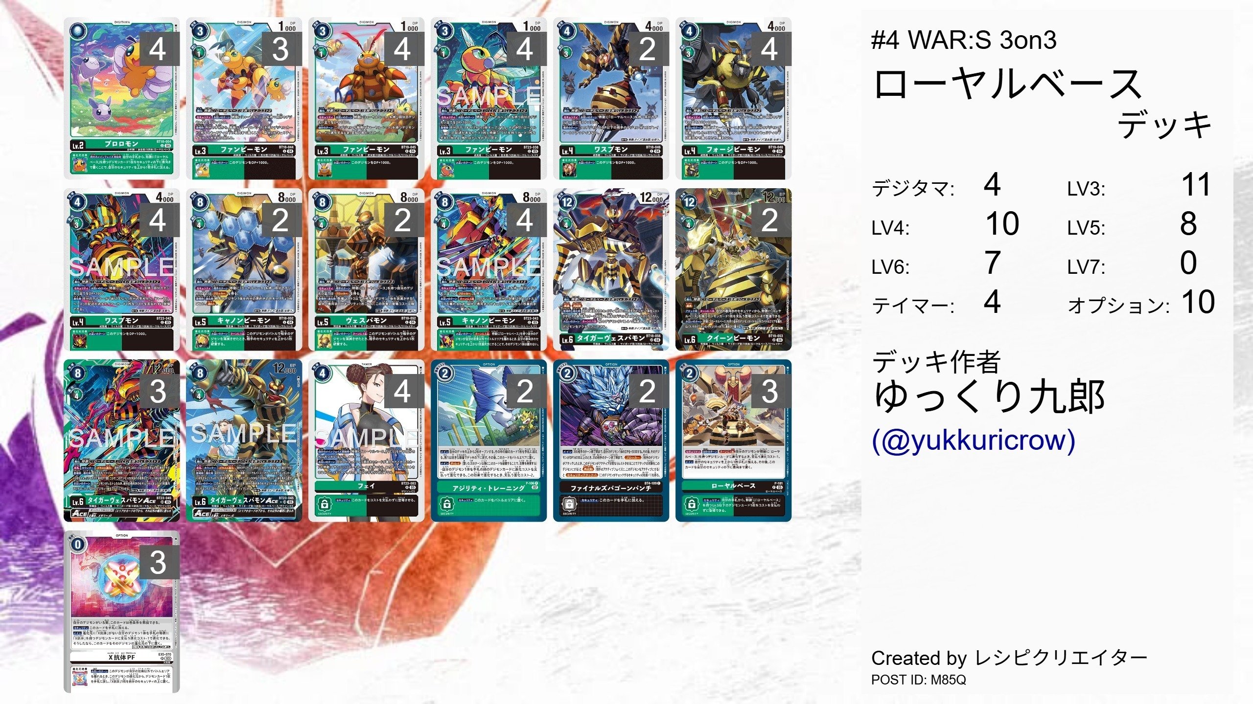 デジカ初めて2か月の初心者が個人CSに参加したお話｜ゆっくり九郎