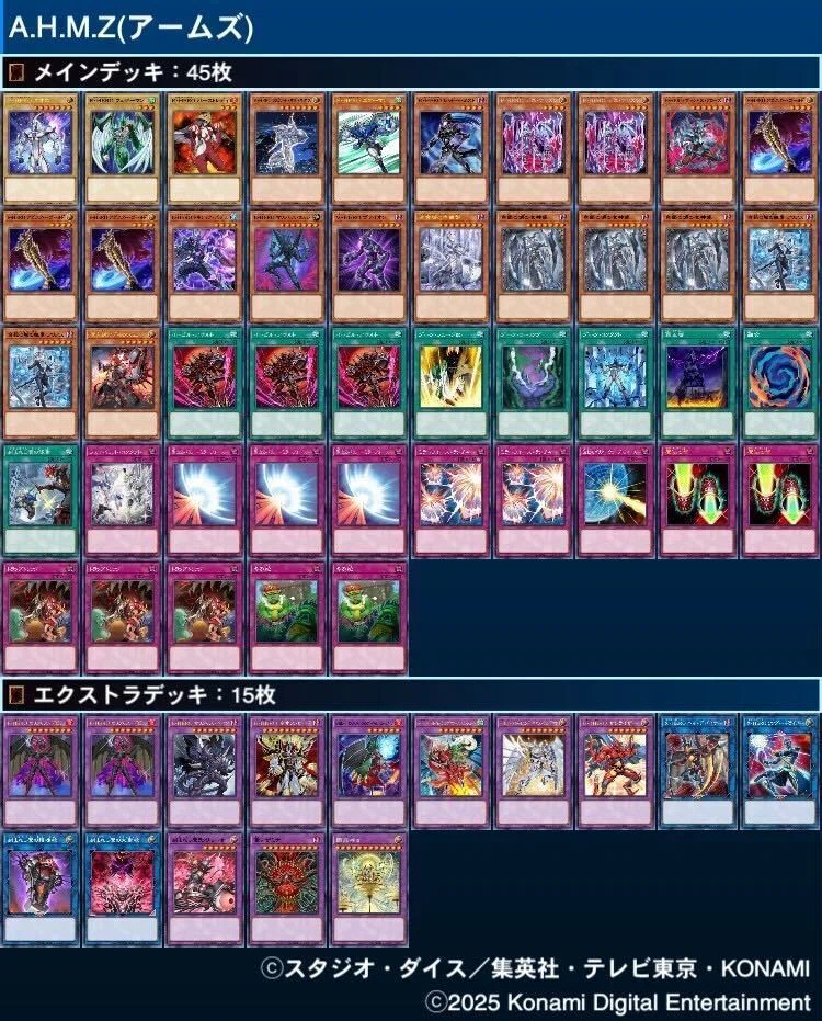 遊戯王　絢爛デッキ　メイン、エクストラ完備 使用者増加中！今注目のテーマ【絢嵐】デッキ解説！