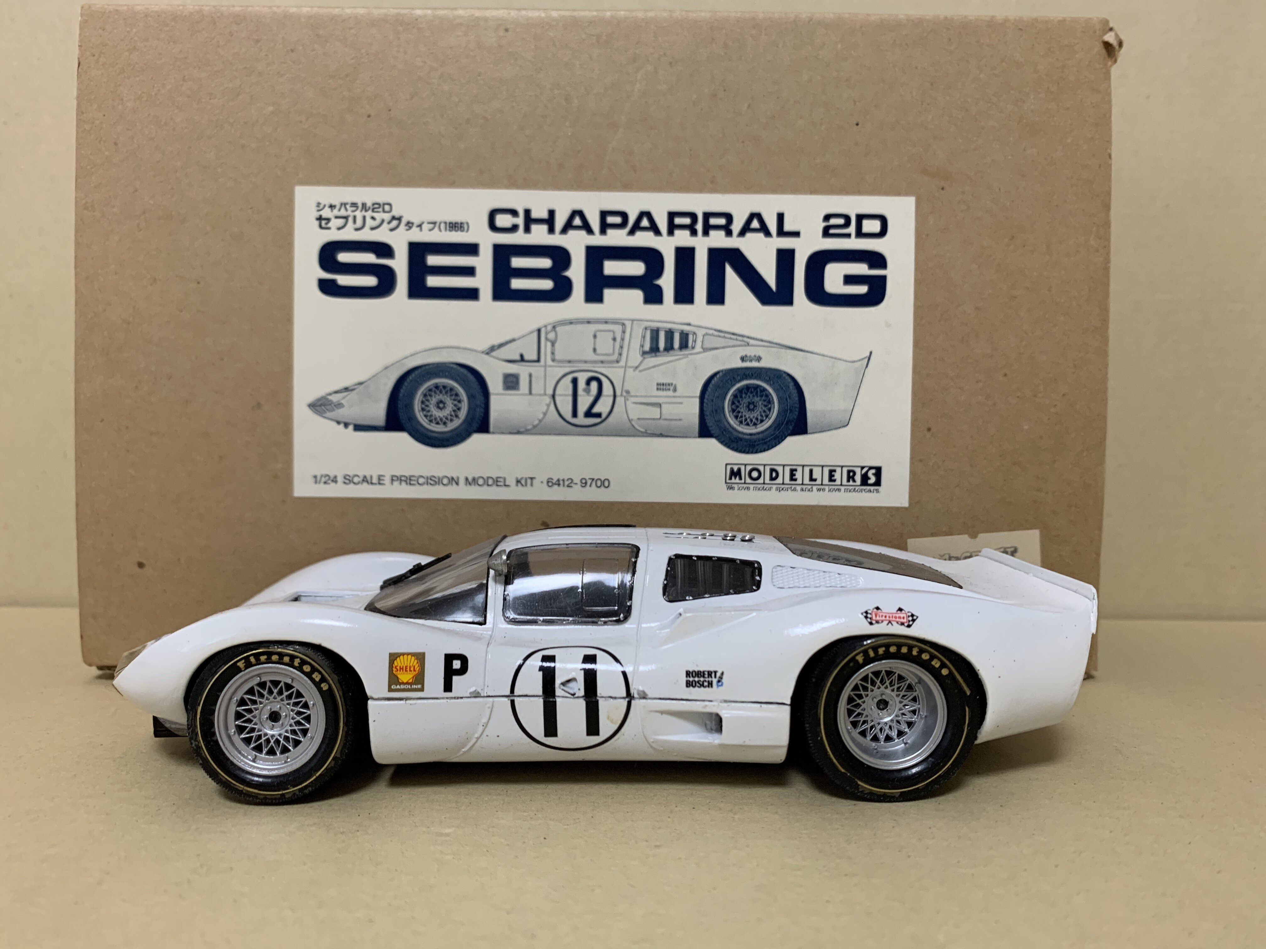 レアモデル列伝-48：幻のChaparral 2D Sebring｜猫夫