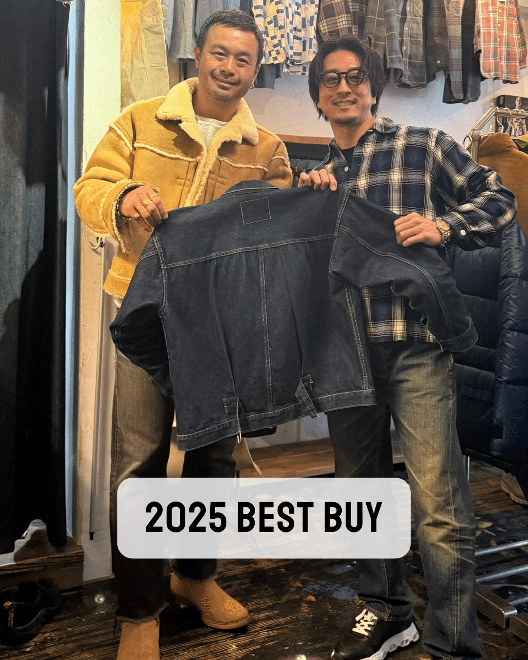 K*n様 ビンテージ/40s〜50s/太畝/コーデュロイ/バックルバック/針刺バ 2025 BEST BUY｜LEVI'S 506XXE T-Back。首元の「ネームタグ」が物語る