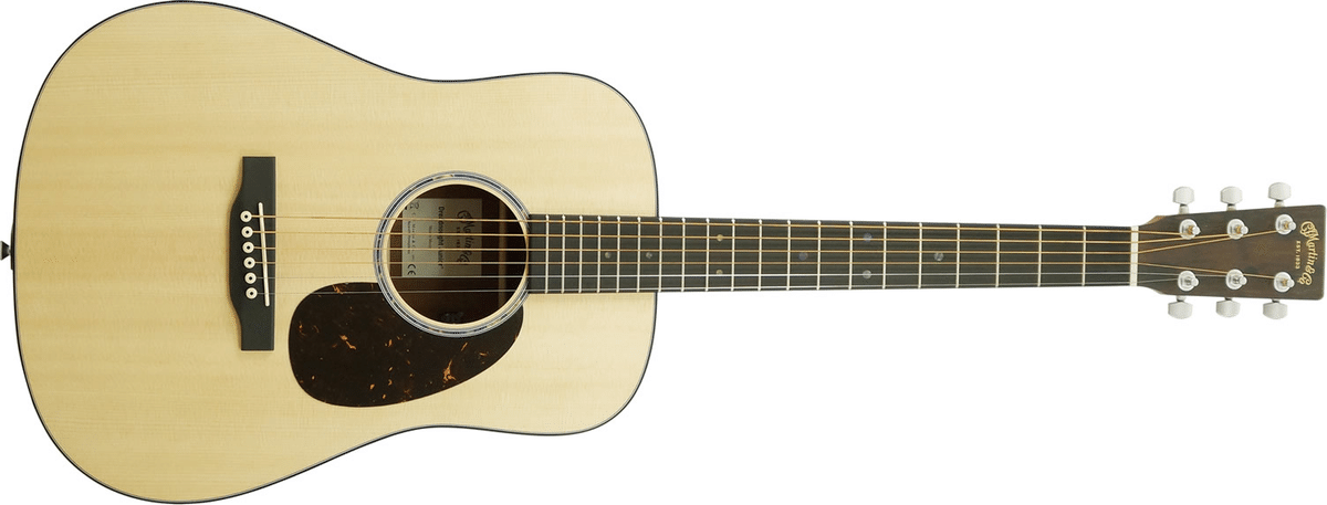 マーティンによる快適な演奏性と持ち運び易さを兼ね備えたフルスケール