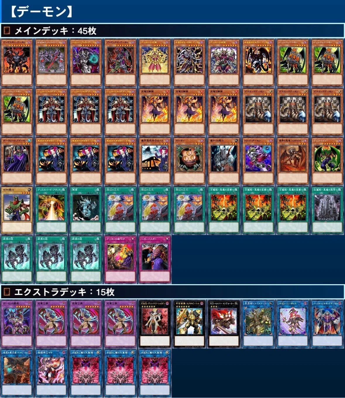 遊戯王】2025年 作成デッキ｜saumin