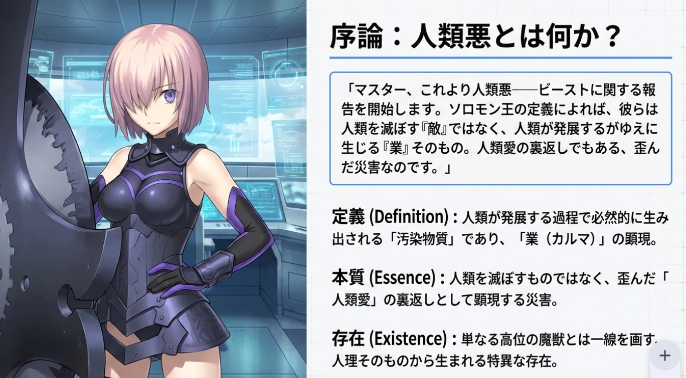 FGO 「人類悪」ことビーストクラス（I〜VI）のまとめ｜おかしまち