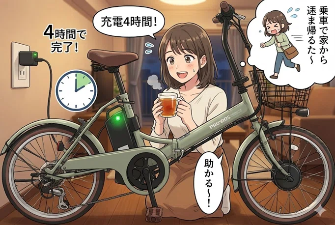 本音レビュー】PROVROS(プロブロス)電動アシスト自転車は「使い捨て
