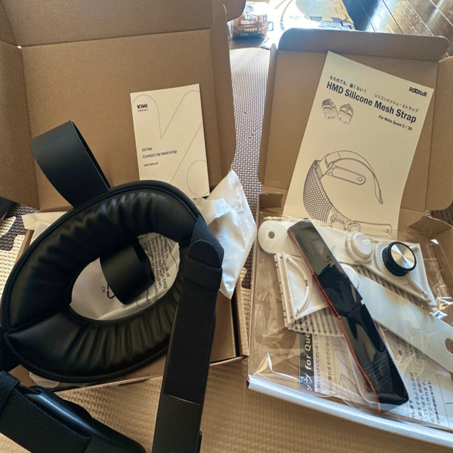 レビュー】長時間のVR・V睡に。ROOXとKIWIのやわらかストラップの実力