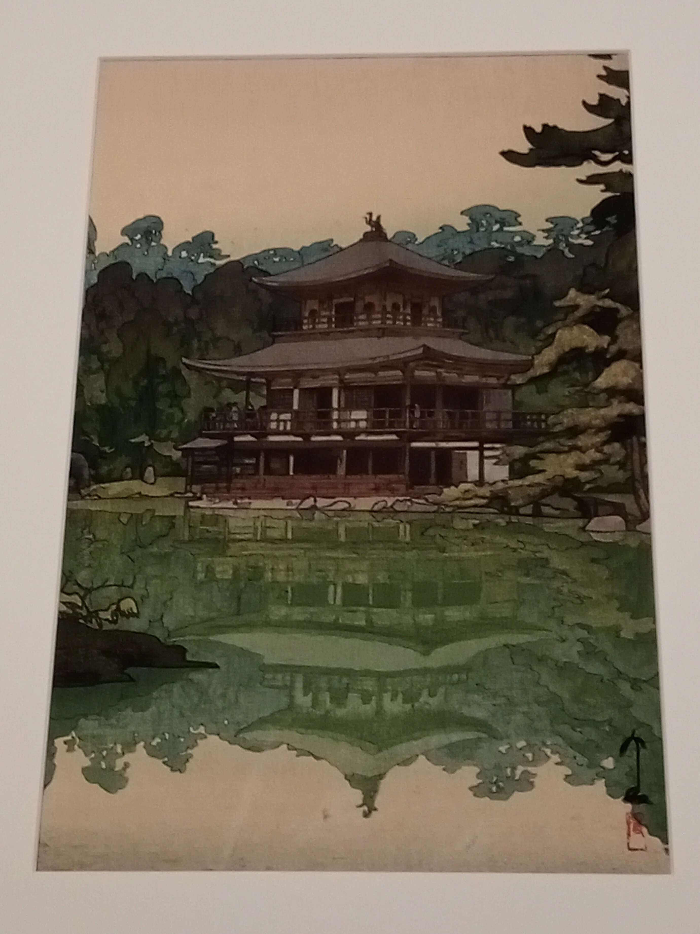 レビュー繊細で優美 /HANA/吉田博 【猿澤池】新版画 木版画 吉田博展