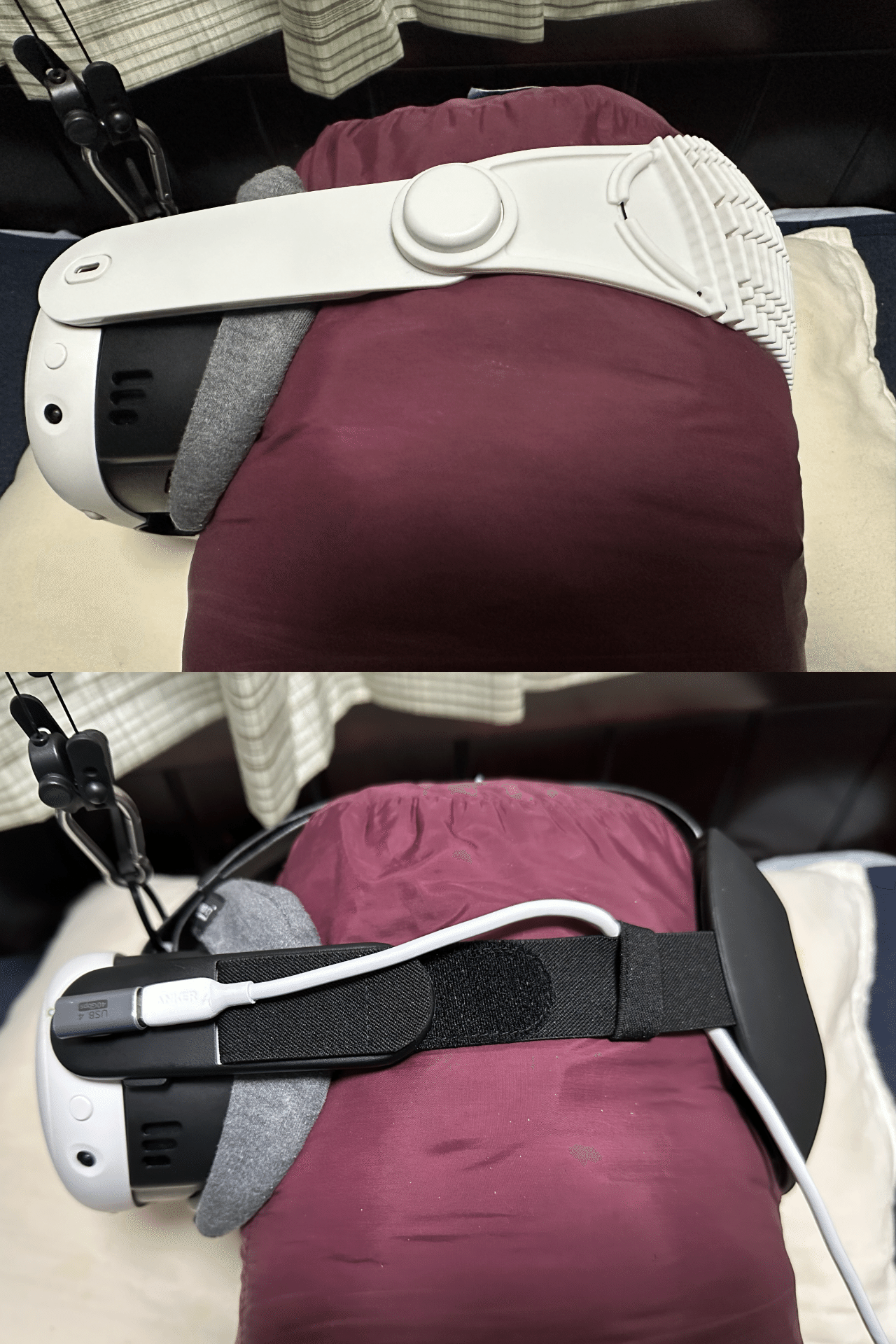 レビュー】長時間のVR・V睡に。ROOXとKIWIのやわらかストラップの実力