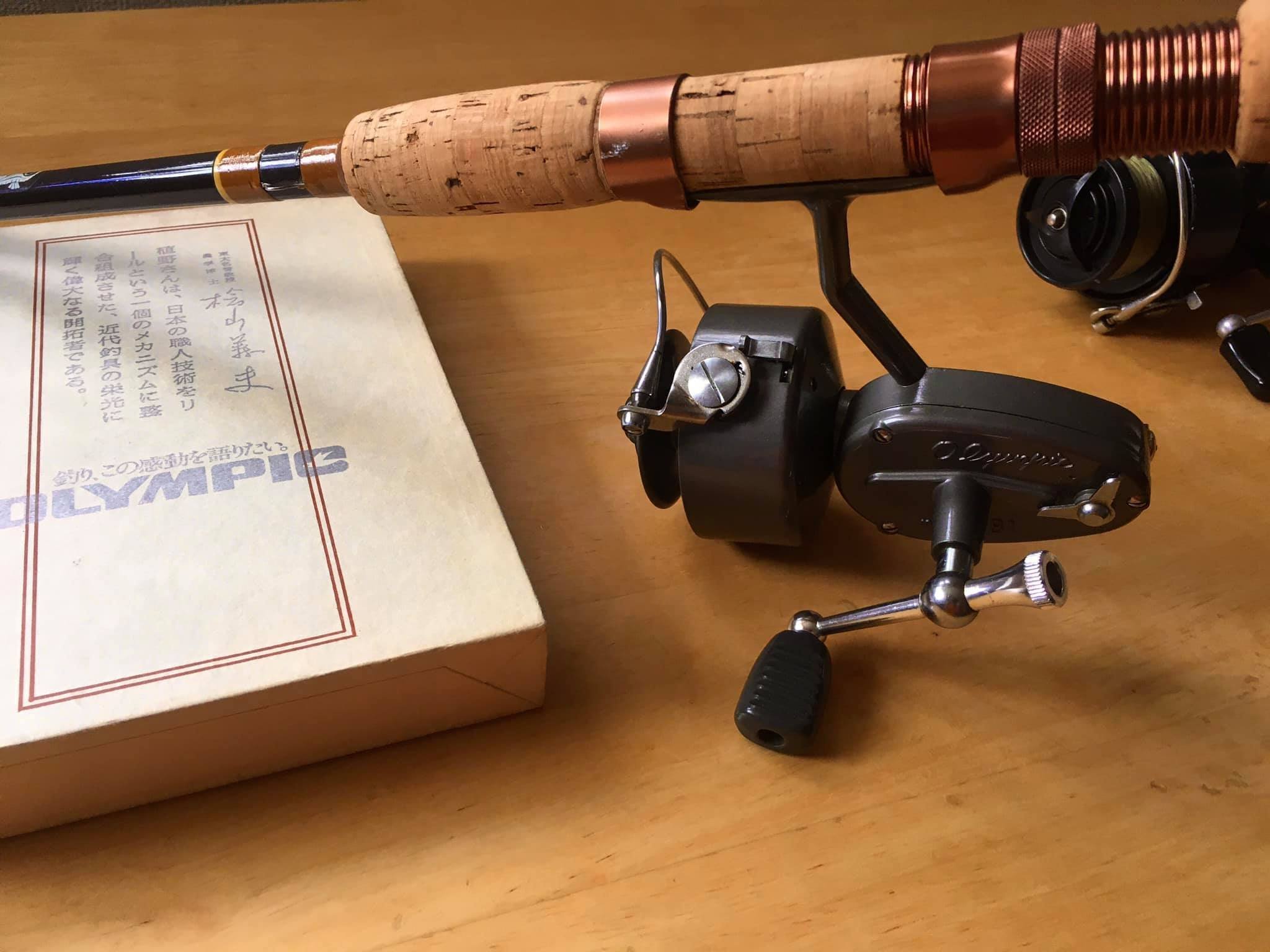 🎣オールドフィッシングタックル022 日本製初のスピニングリール