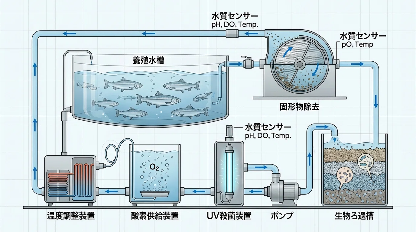 淡水魚　水産増養殖システム 都市の港でおいしい未来 川崎重工の水産養殖システム「MINATOMAÉ