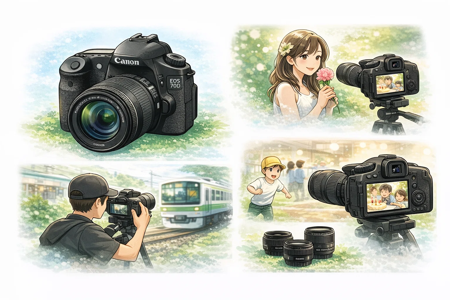キヤノンEOS70D徹底解説|動画AF革命を起こした名機を初心者向けに紹介 キヤノンEOS70D徹底解説|動画AF革命を起こした名機を初心者向けに紹介