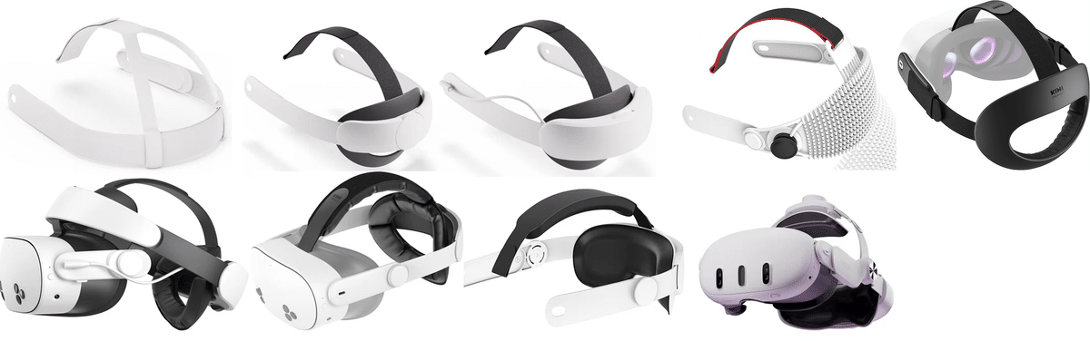 結局、Quest3のヘッドストラップってどれが一番いいのさ【10機種ガチ