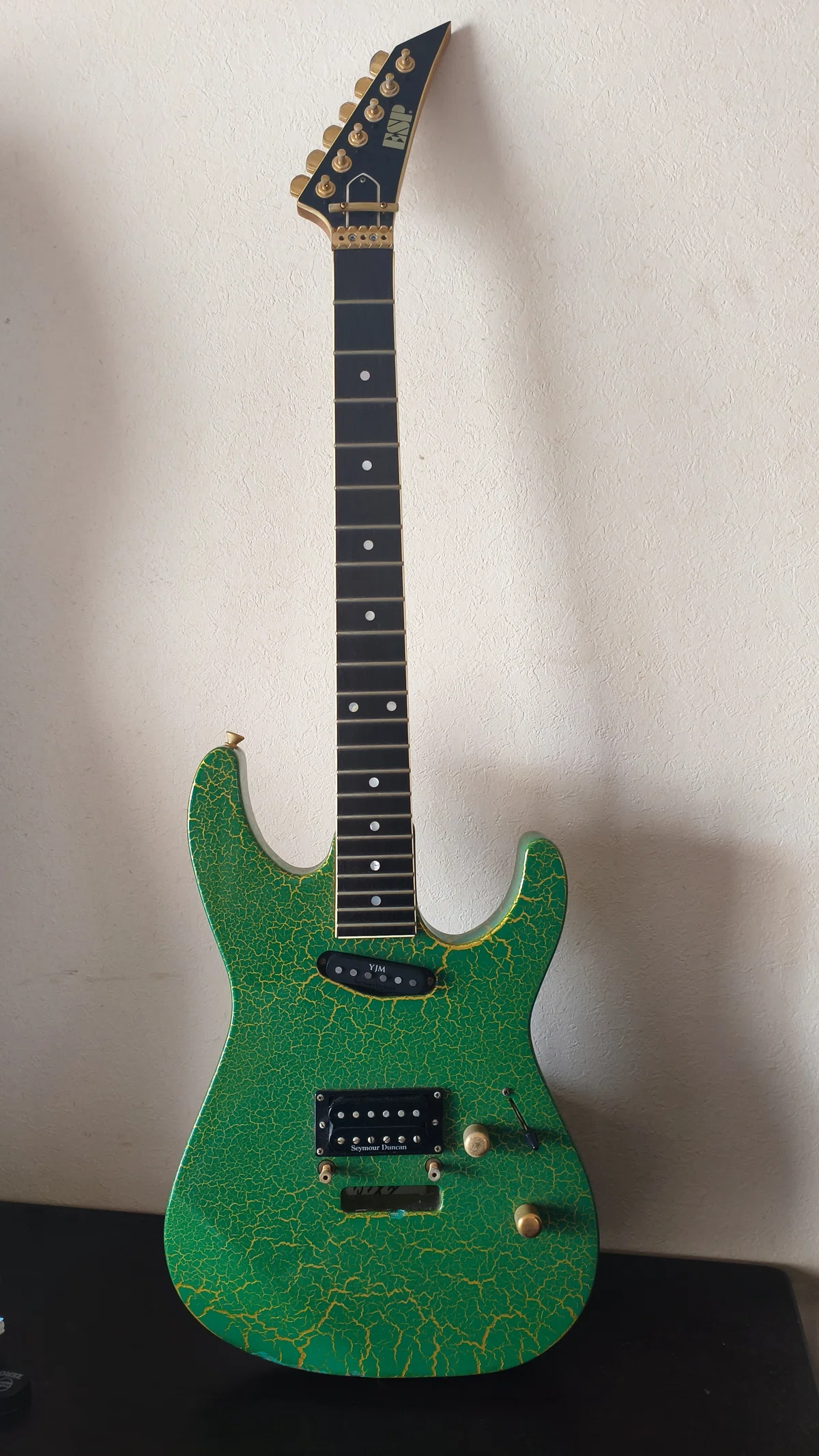 楽器紹介 第6弾 ESP オーダーメイド ストラトタイプ｜おつまみ ギター